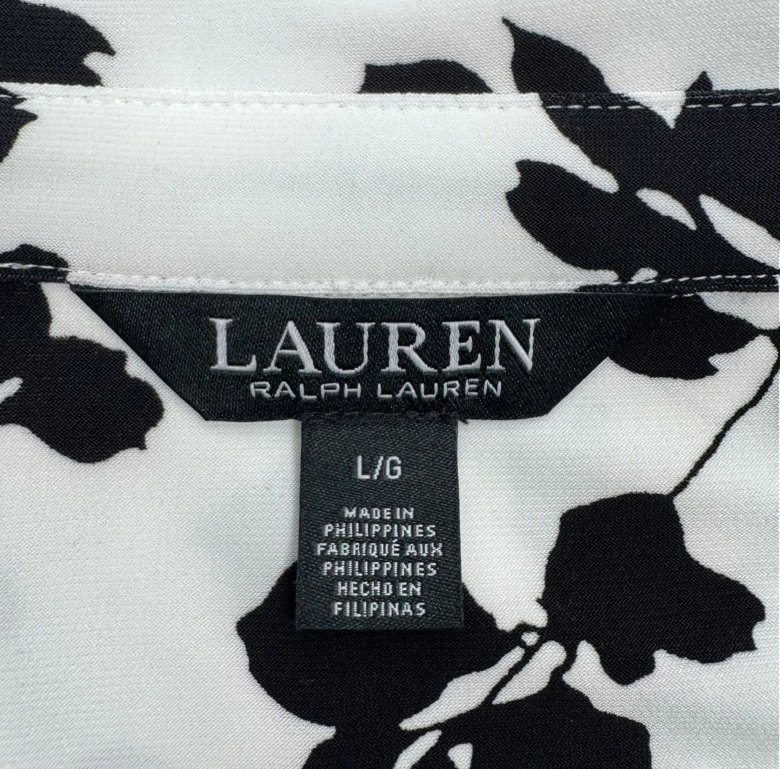 Lauren Ralph Lauren Lauren Ralph Lauren Collared Blouse Floral Printed size L Size L / US 10 / IT 46 - 9 Thumbnail