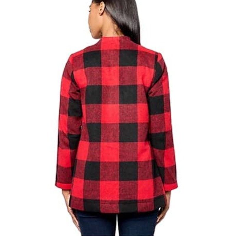 Denim & Co. Denim & Co. Fleece Lumberjack Relaxed Jacket Medium NWOT Size M / US 6-8 / IT 42-44 - 2 Thumbnail