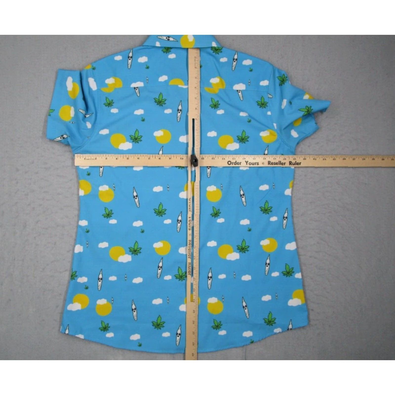 Vintage Dixxon Shirt Women Large Blue Best Buds Button Up Short Sleeve D-Lite Hawaiian Size L / US 10 / IT 46 - 7 Thumbnail