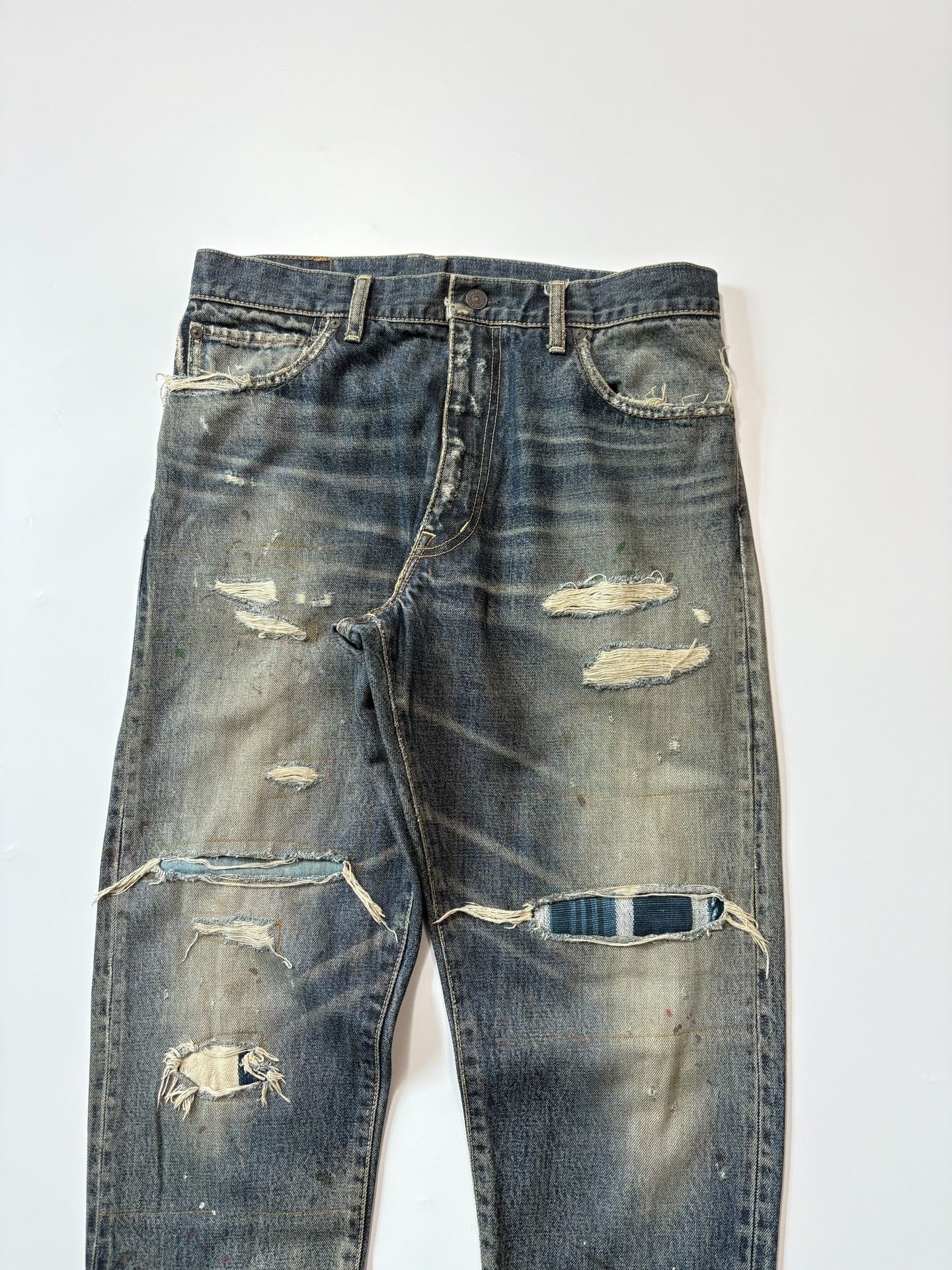 ☆visvim☆SS JOURNEYMAN PANTS TACKED CRASH 【公式通販】 VISVIM