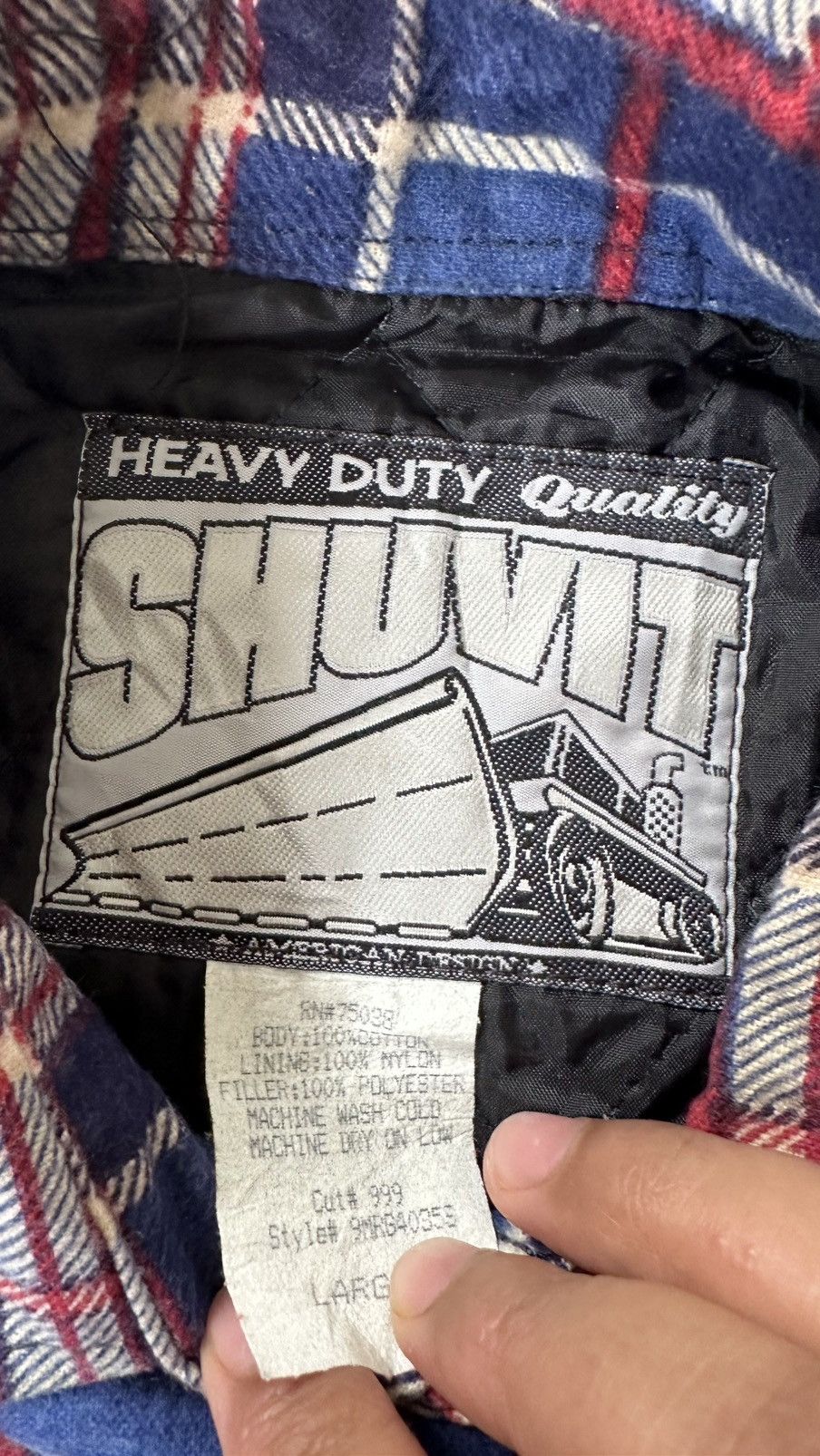 Other SHUVIT SKATEBOARD HEAVY FLANNEL Size US XXL / EU 58 / 5 - 7 Thumbnail