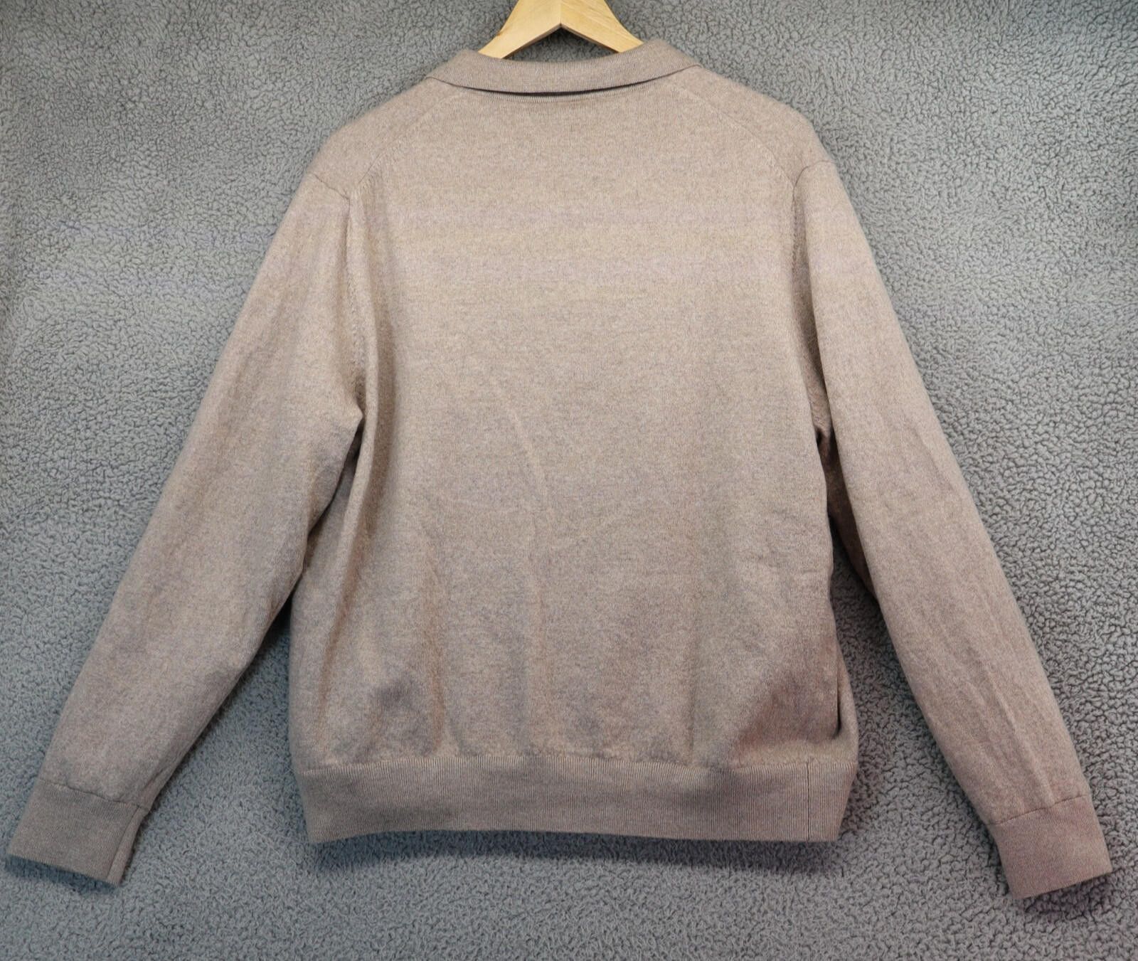 Other Merino Wool 1/4 Zip Sweater 2XL Granola Fairway & Greene Size US XXL / EU 58 / 5 - 8 Thumbnail
