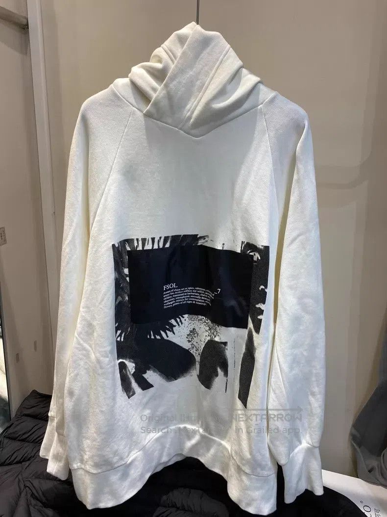 Julius Julius White Hoodie Size US S / EU 44-46 / 1 - 1 Thumbnail