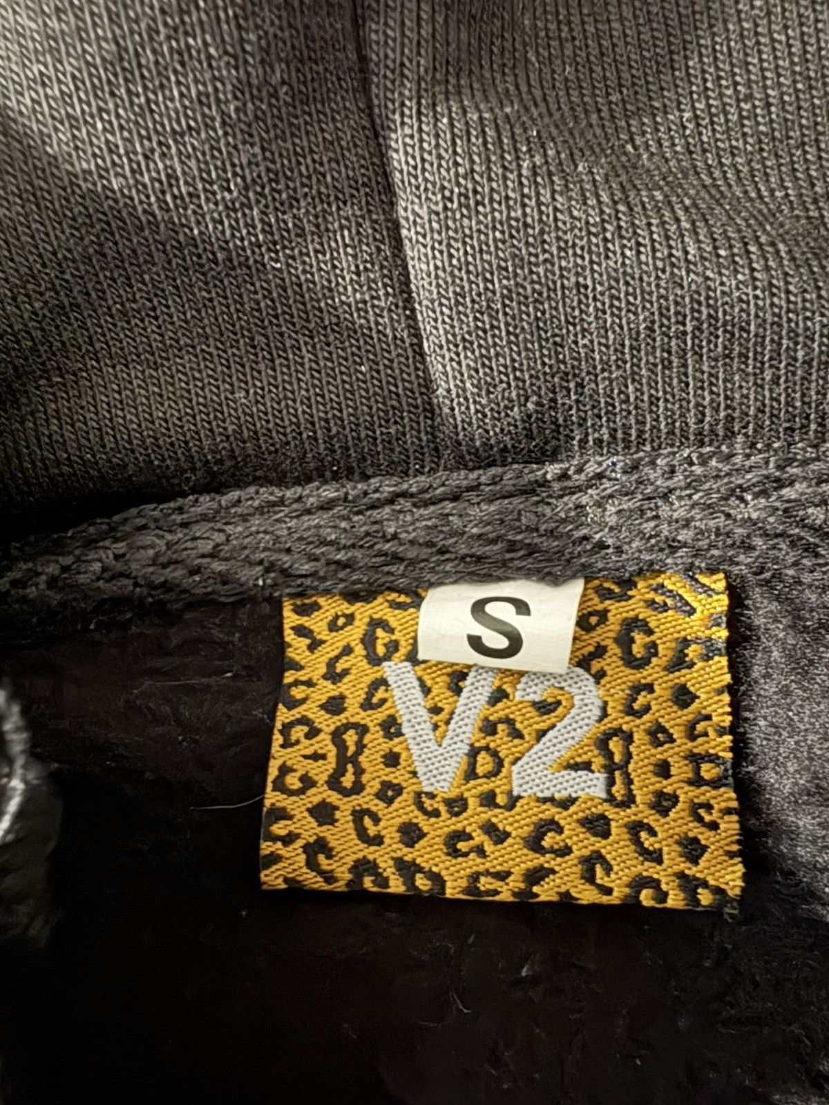 Other V2 by velare black/ cheetah print “noire” double zip hoodie Size US S / EU 44-46 / 1 - 2 Thumbnail
