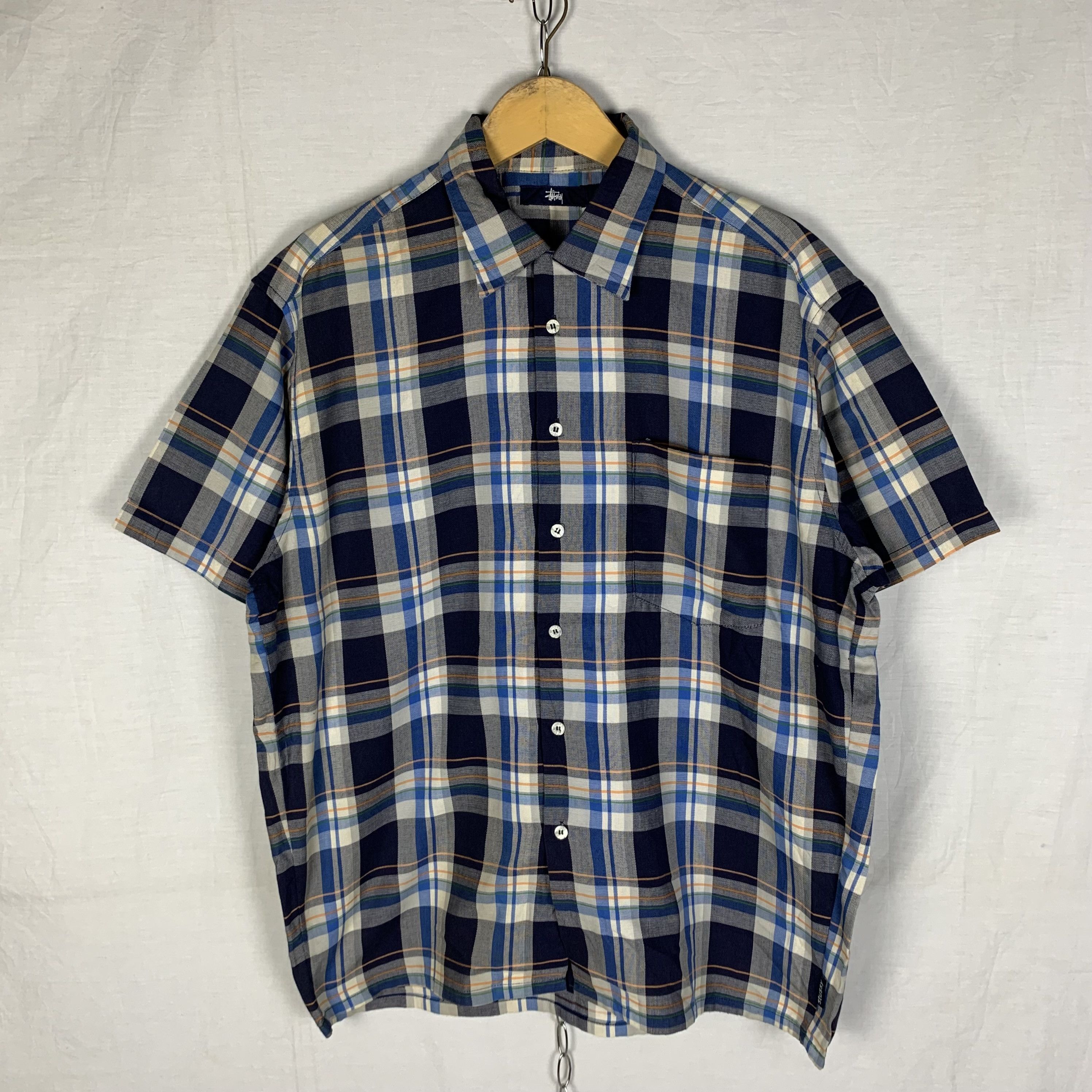 Stussy Stussy Plaid Button Up Shirt Size US M / EU 48-50 / 2 - 1 Thumbnail