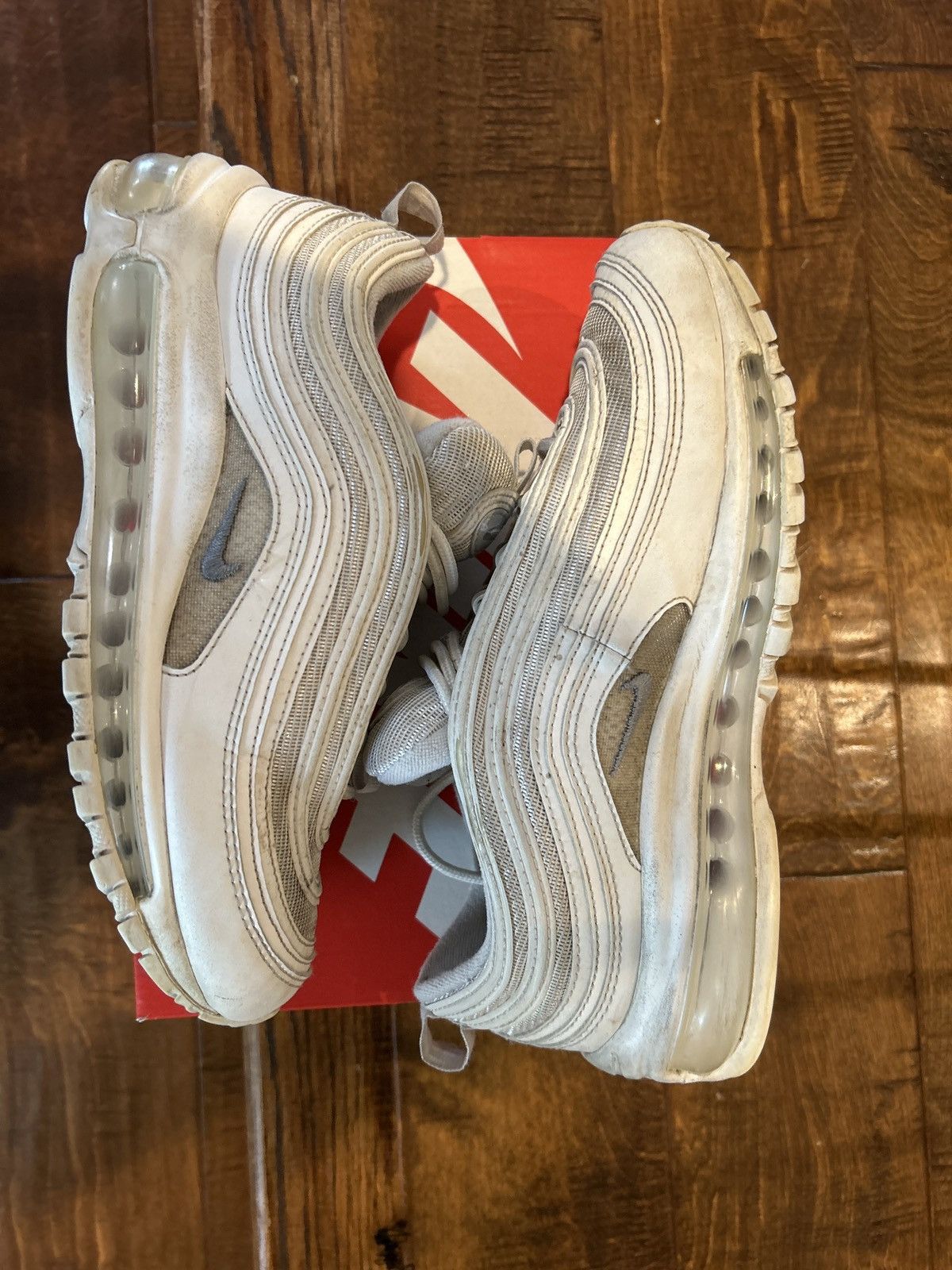 Nike Nike Air Max 97 “Summit White/Wolf Grey” Size US 6.5 / EU 39-40 - 1 Thumbnail