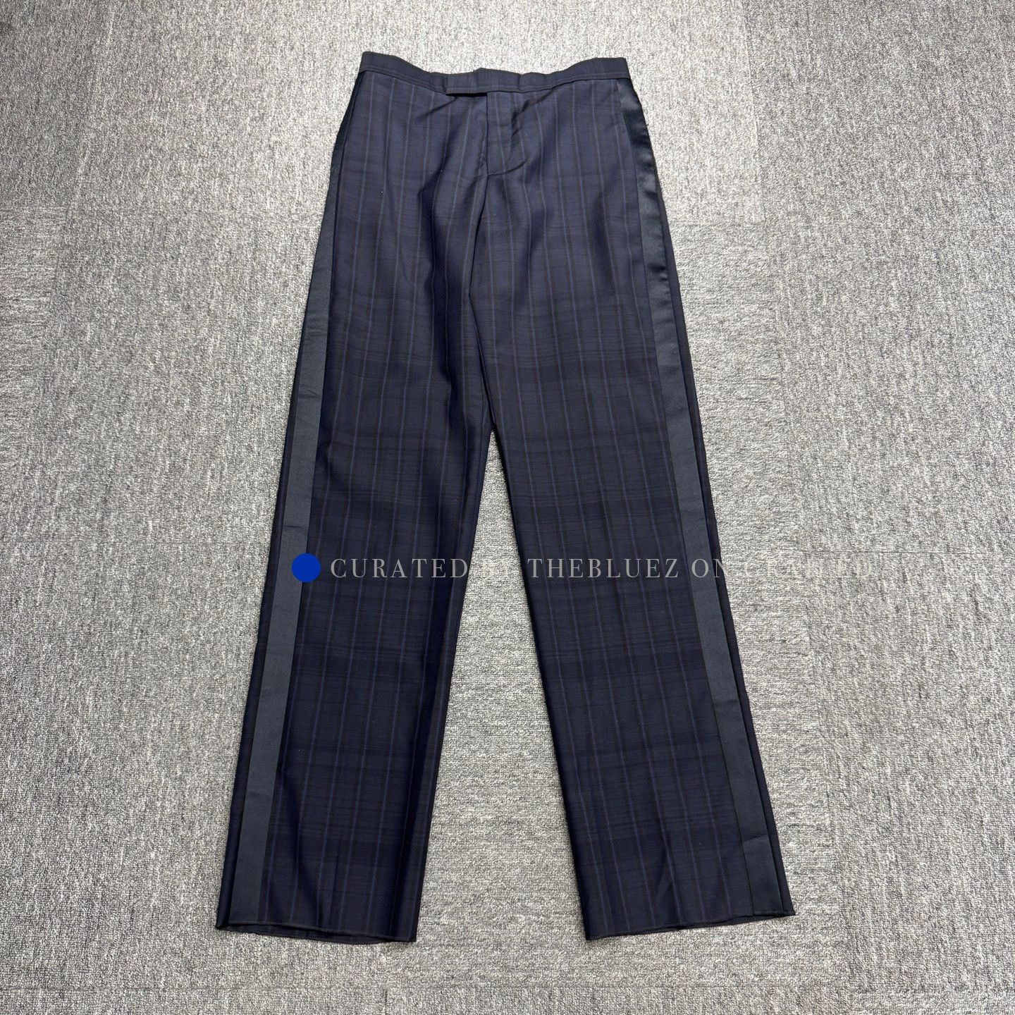 Dior Multi Check Wool Casual Pants Size US 32 / EU 48 - 1 Preview