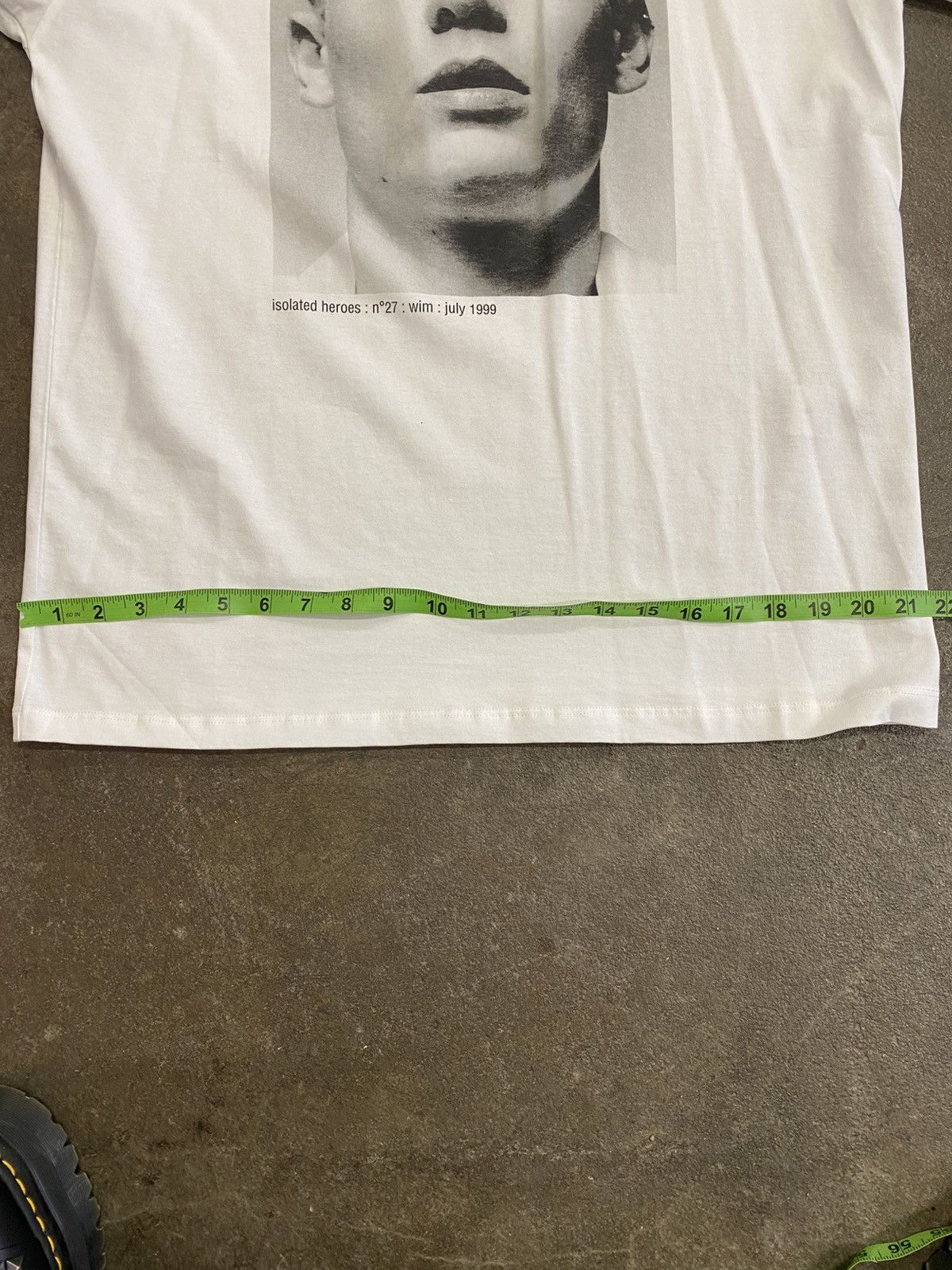 Raf Simons Raf Simons small Isolated Heroes Tee spring summer 2022 Size US S / EU 44-46 / 1 - 7 Thumbnail