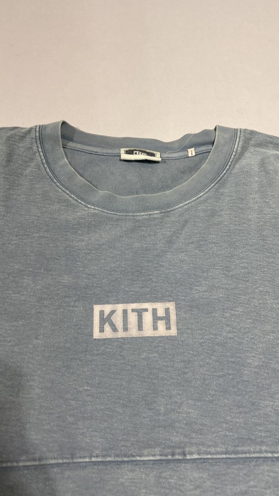 Kith Kith Paneled L/S Tee Medium Indigo Size US L / EU 52-54 / 3 - 4 Thumbnail
