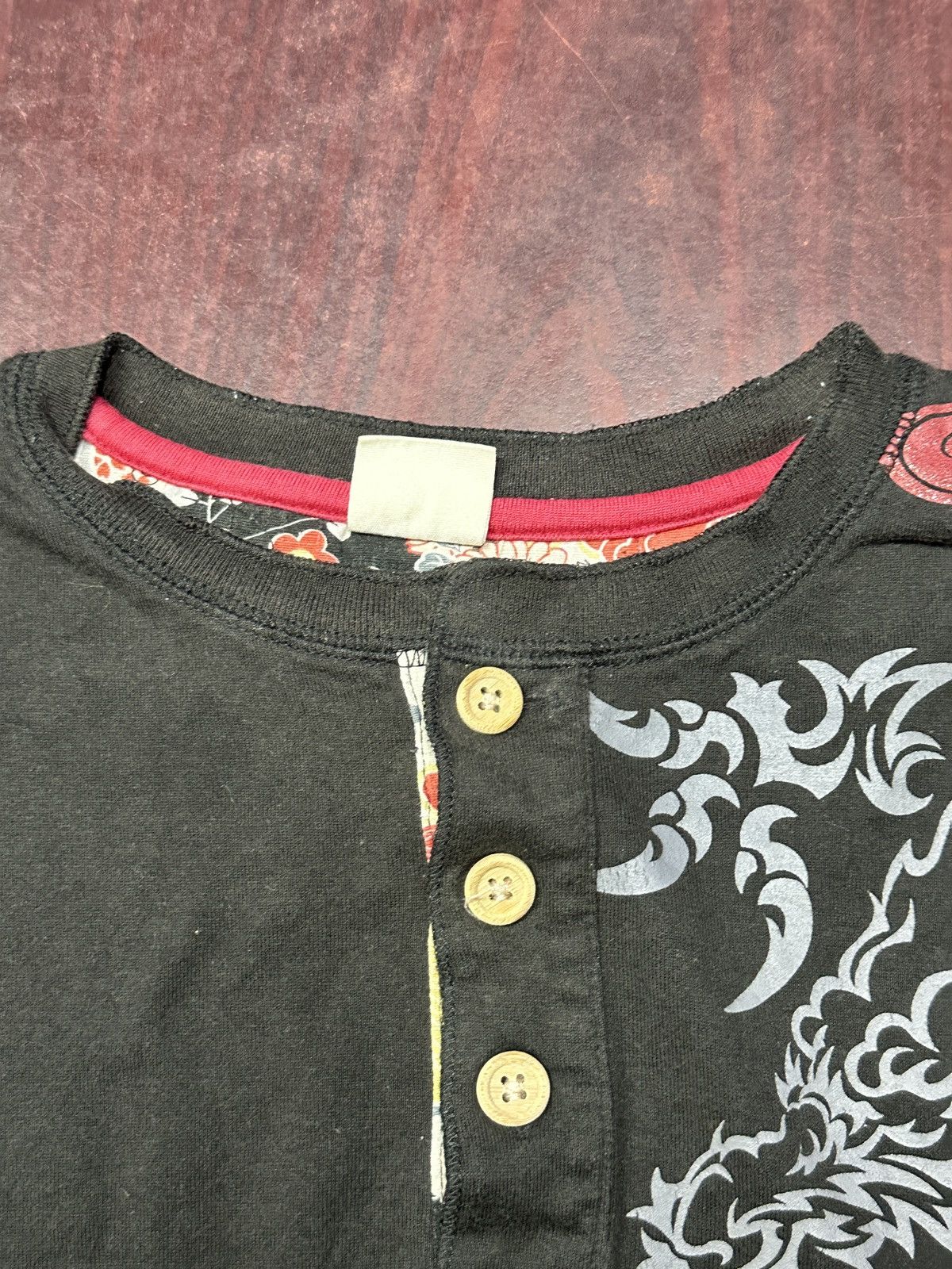 Vintage Rare🔥 Japanesse Sukajan Tshirt Dragon Design Size US M / EU 48-50 / 2 - 11 Thumbnail