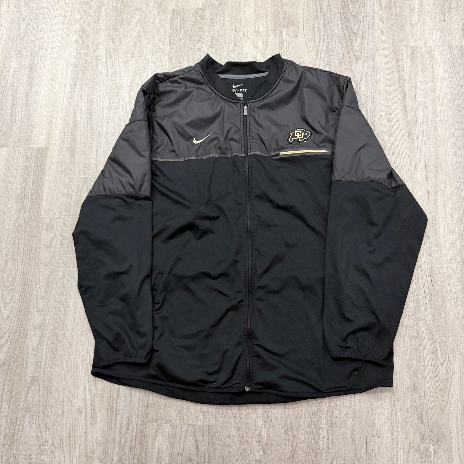 Nike Nike Colorado Buffaloes Coaches Jacket Men's 3XL Black Size US XXL / EU 58 / 5 - 1 Thumbnail