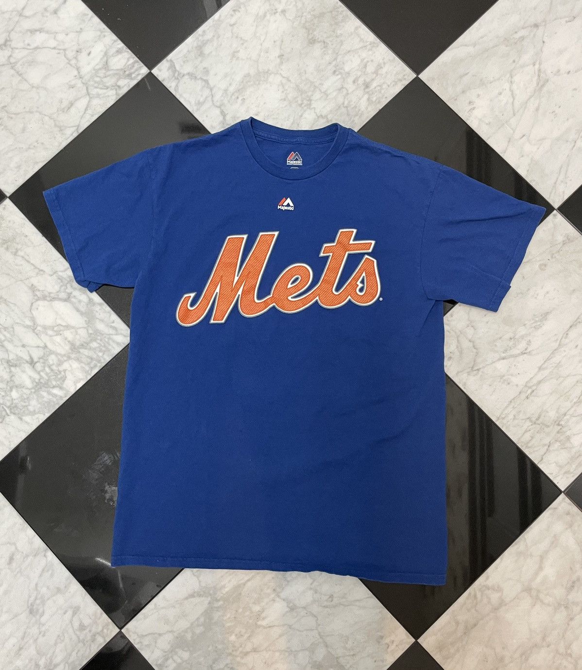 Majestic 🔥 Vintage Mets t-shirt Size US M / EU 48-50 / 2 - 1 Thumbnail