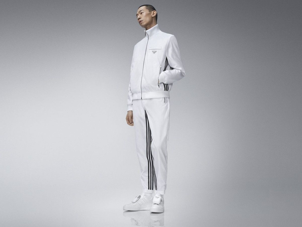 Prada PRADA 2021AW adidas RE-NYLON Three Striped Track Pants Size US 32 / EU 48 - 3 Thumbnail