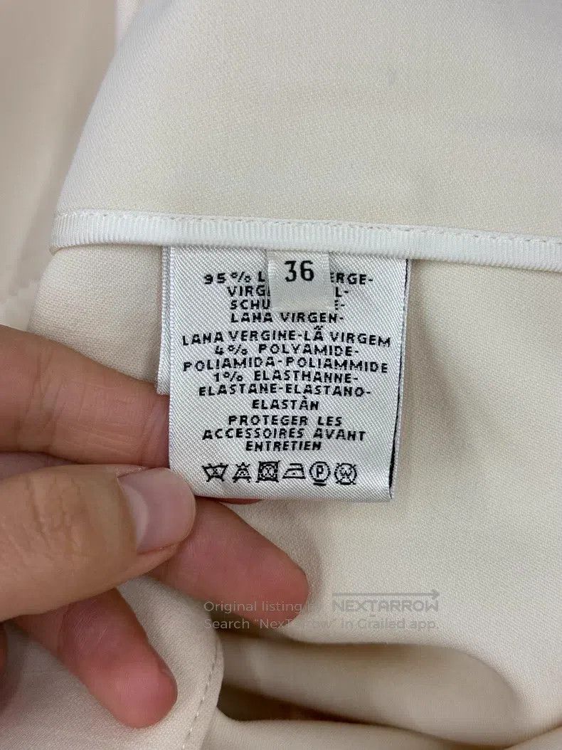 Hermes Hermes White Zip-Up Jacket Size XS / US 0-2 / IT 36-38 - 5 Thumbnail