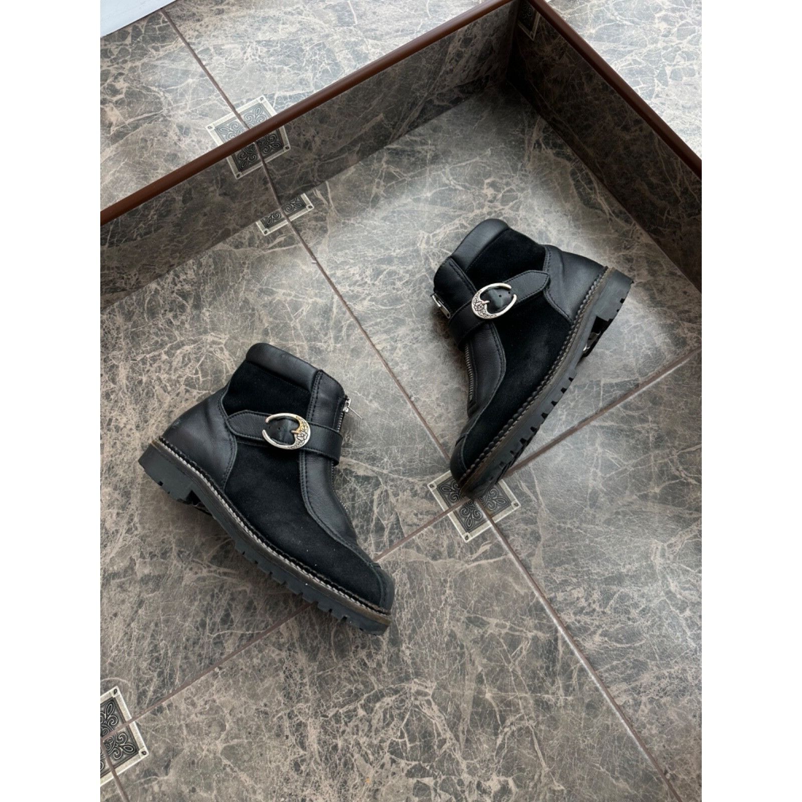 Vintage VTG Kandahar Leather & Suede Rawe Boots 7.5 US Size US 7.5 / EU 40-41 - 1 Thumbnail