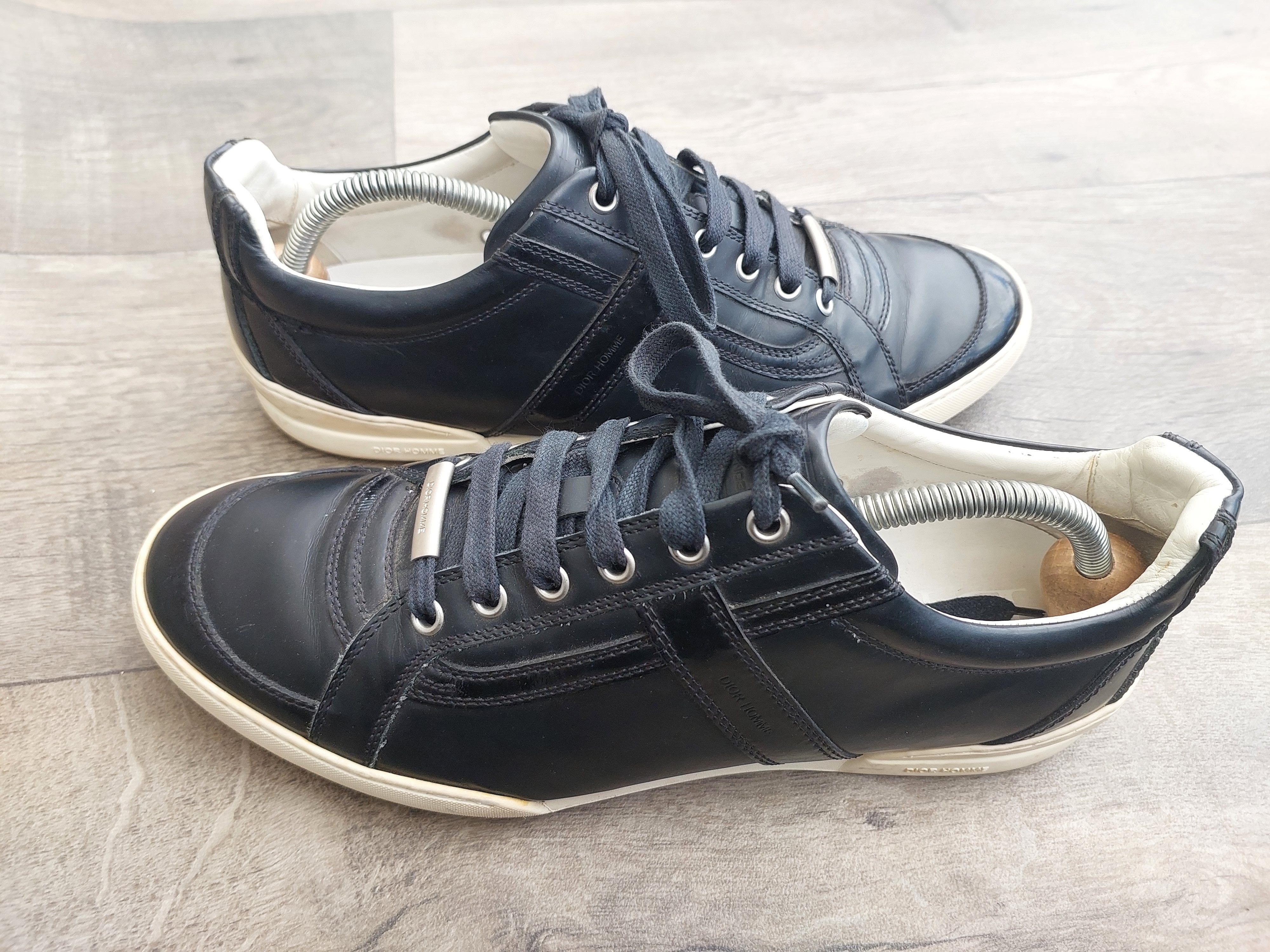 Dior Dior Homme leather low-top sneakers Size US 9 / EU 42 - 4 Thumbnail