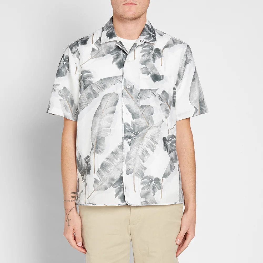 OAMC OAMC TROPIC COTTON LINEN SHORT SLEEVES SHIRT - New with tags Size US M / EU 48-50 / 2 - 11 Thumbnail