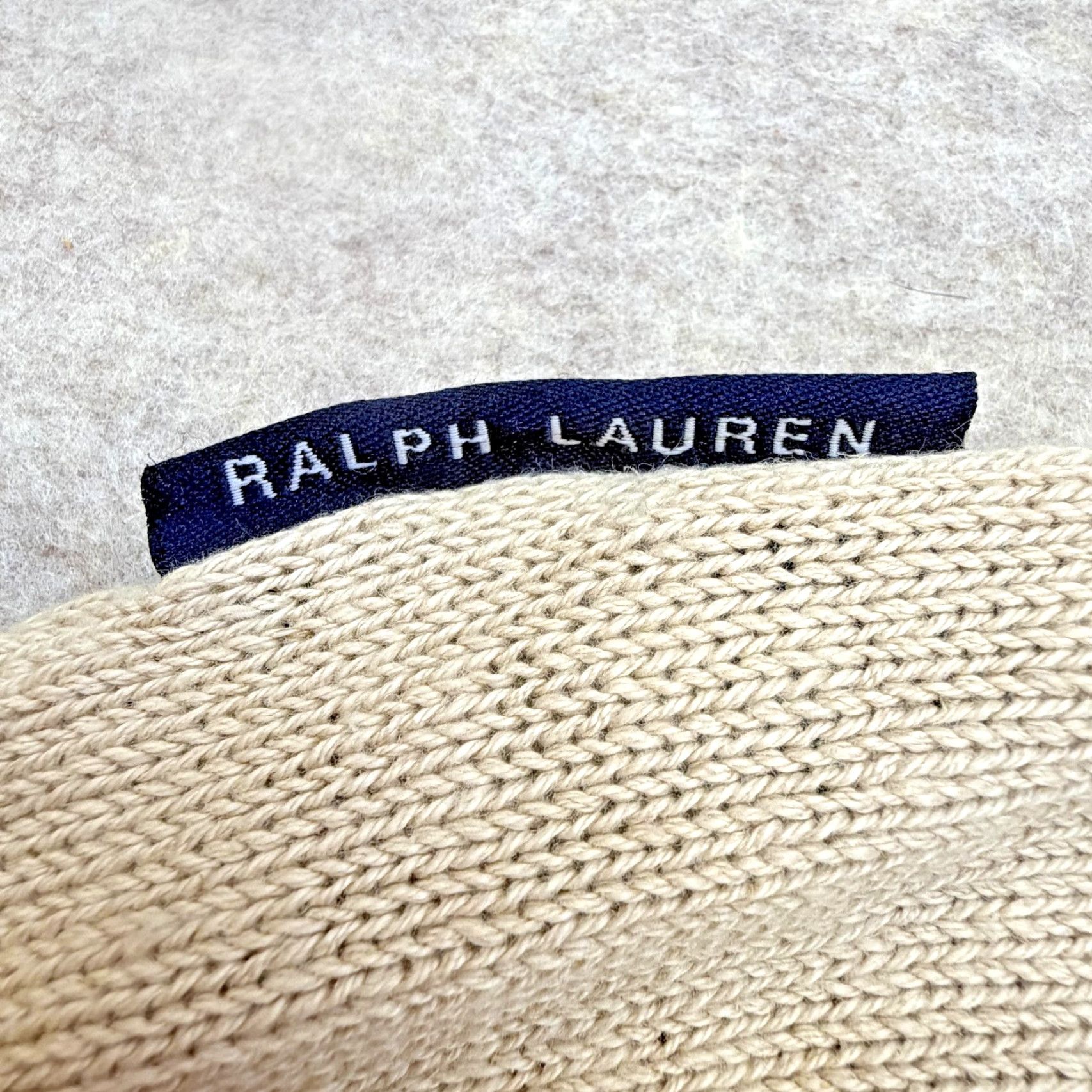 Chaps Chaps Ralph Lauren Sweater Vest Mens Large Beige Linen Cotton Golf Argyle Shirt/Vest Size US L / EU 52-54 / 3 - 7 Thumbnail
