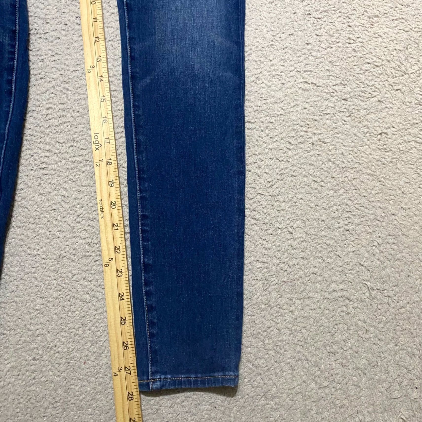 American Eagle Outfitters American Eagle Outfitters Jeans Womens 4 Blue Denim Jegging Dark Wash Mid Rise Stretch Size 27" / US 4 / IT 40 - 6 Thumbnail