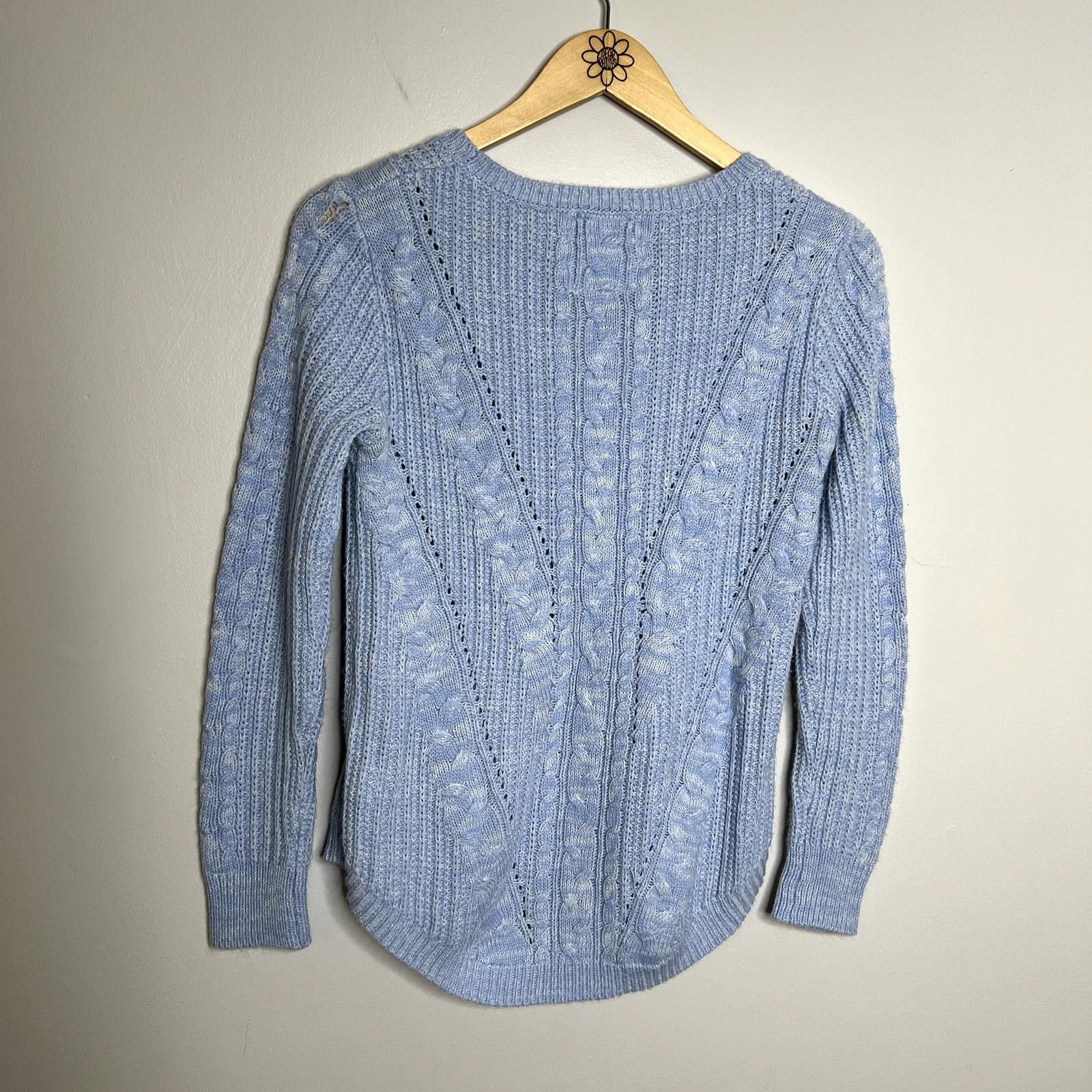Other SO Blue Perfect Pullover Knit Crewneck Sweater Size M / US 6-8 / IT 42-44 - 5 Thumbnail
