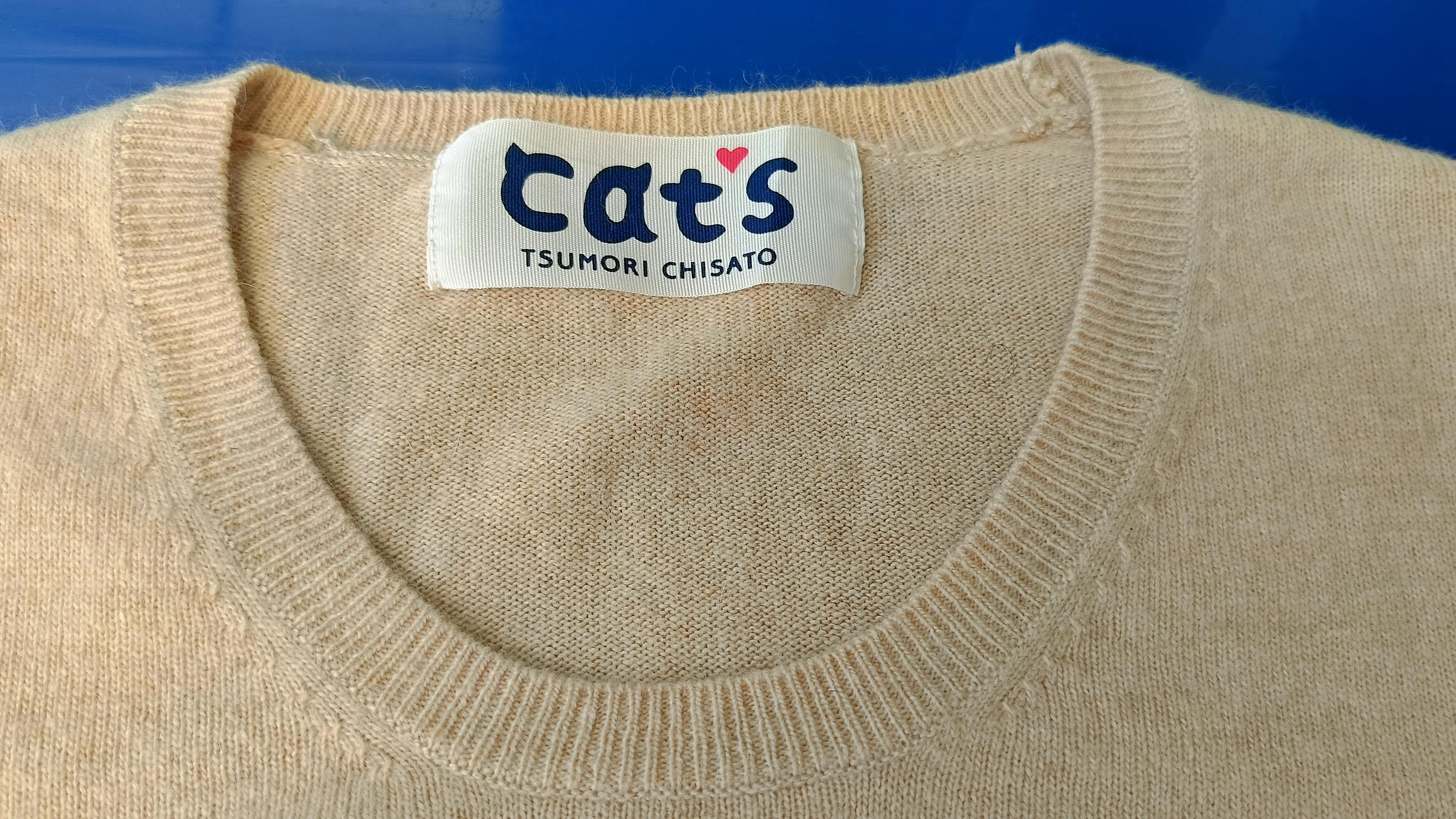 Tsumori Chisato CATS Tsumori Chisato ISSEY MIYAKE wool rayon sweater small Size XS / US 0-2 / IT 36-38 - 2 Thumbnail