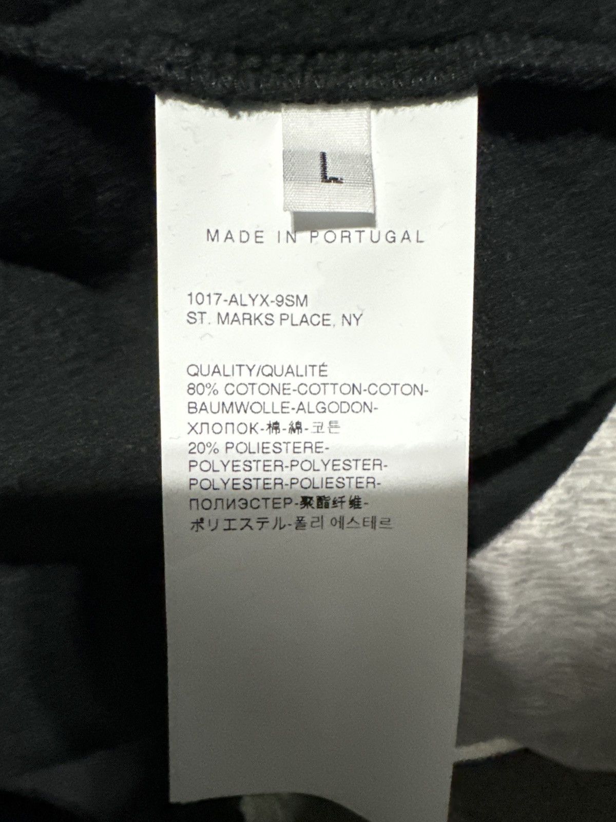 1017 ALYX 9SM 1017 Blacked Scarred by Techno Hoodie size L Size US L / EU 52-54 / 3 - 6 Thumbnail