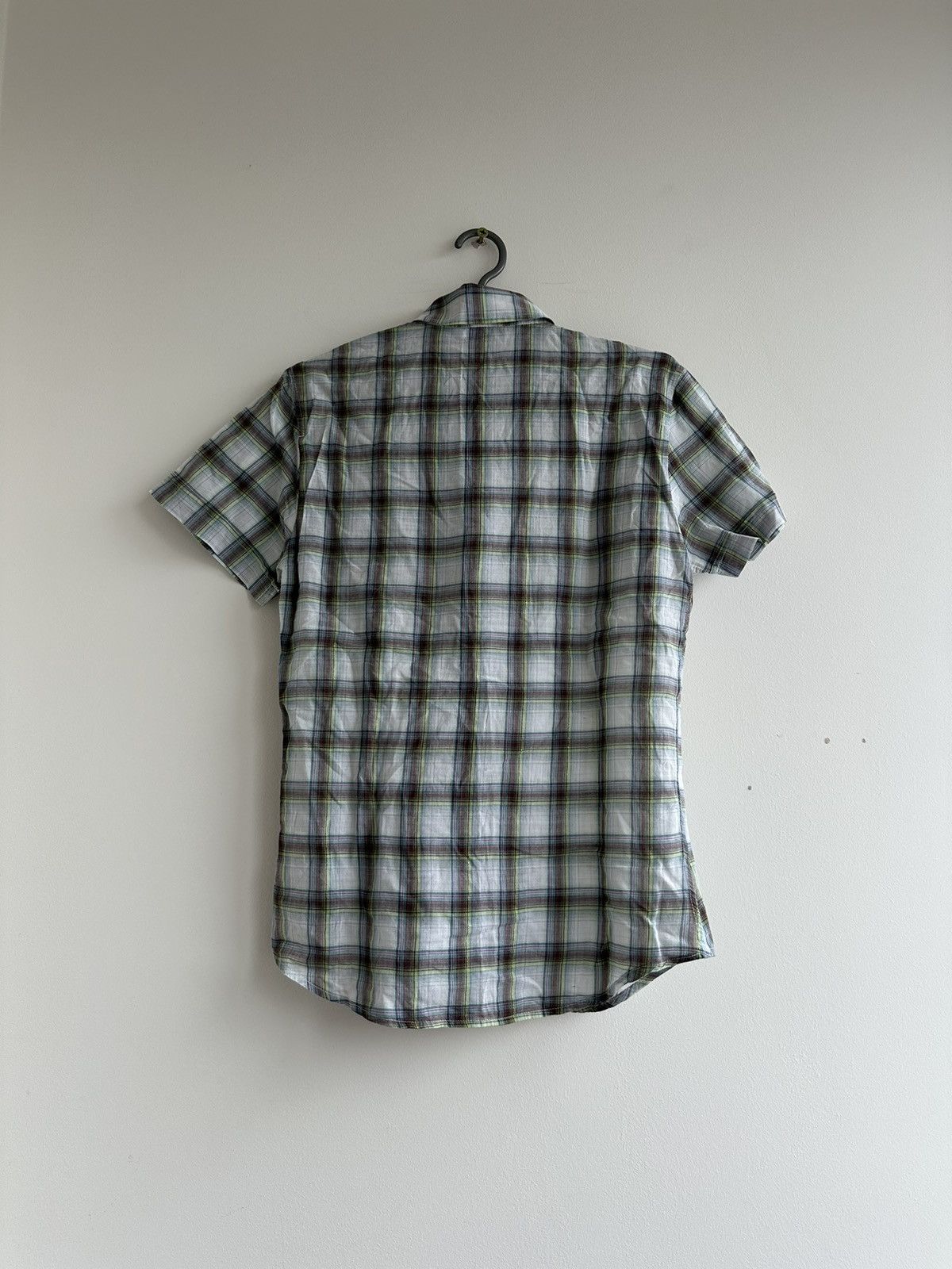 Moschino Moschino Jeans Short Sleeve Multi Shirt Button Logo Size S Size US S / EU 44-46 / 1 - 2 Thumbnail