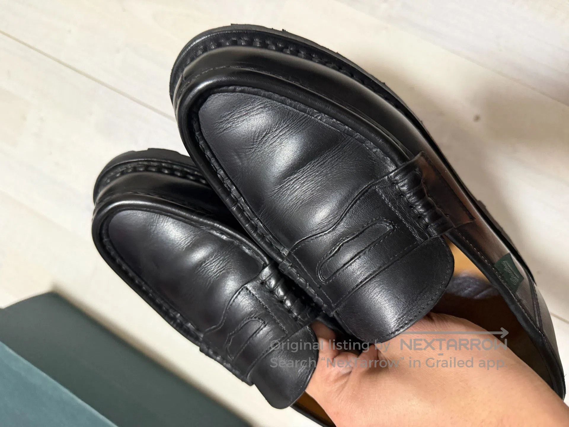 Paraboot Paraboot Reims Black Loafer Shoes. Size US 9.5 / EU 42-43 - 8 Thumbnail
