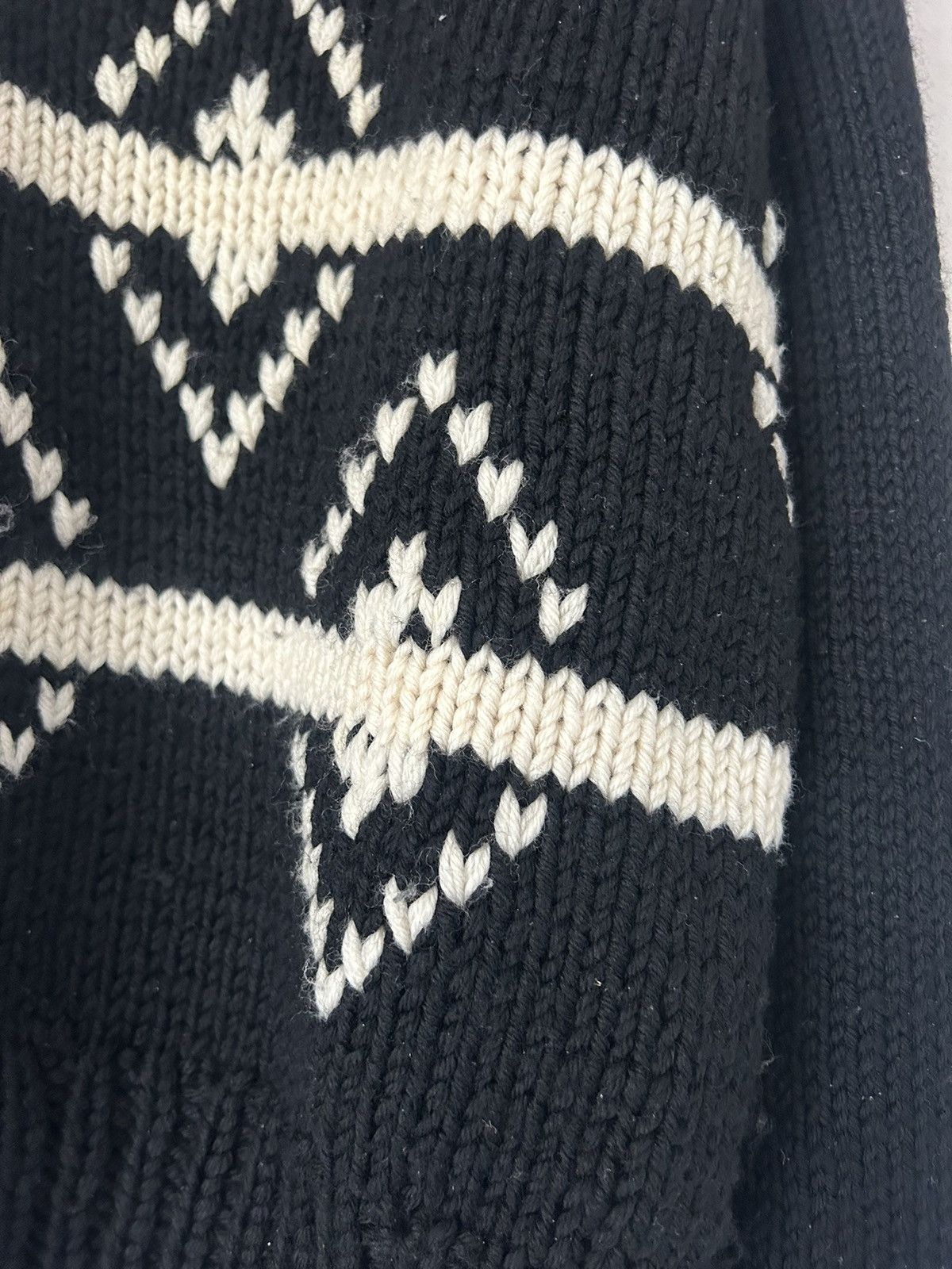 Prada Knit Sweater with Geometric Pattern Size US M / EU 48-50 / 2 - 8 Thumbnail
