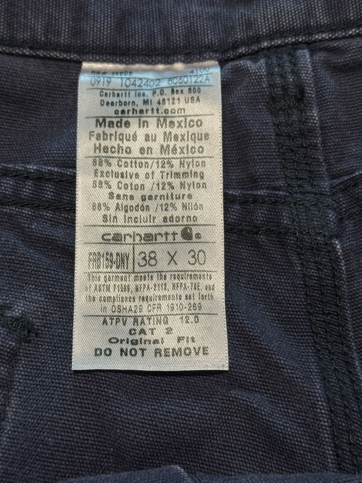 Carhartt Navy blue Carhartt carpenter pants Size US 38 / EU 54 - 5 Thumbnail