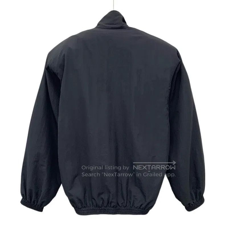 Balenciaga Balenciaga Black Logo Letter Embroidered Stand Collar Zipp Size US M / EU 48-50 / 2 - 2 Thumbnail