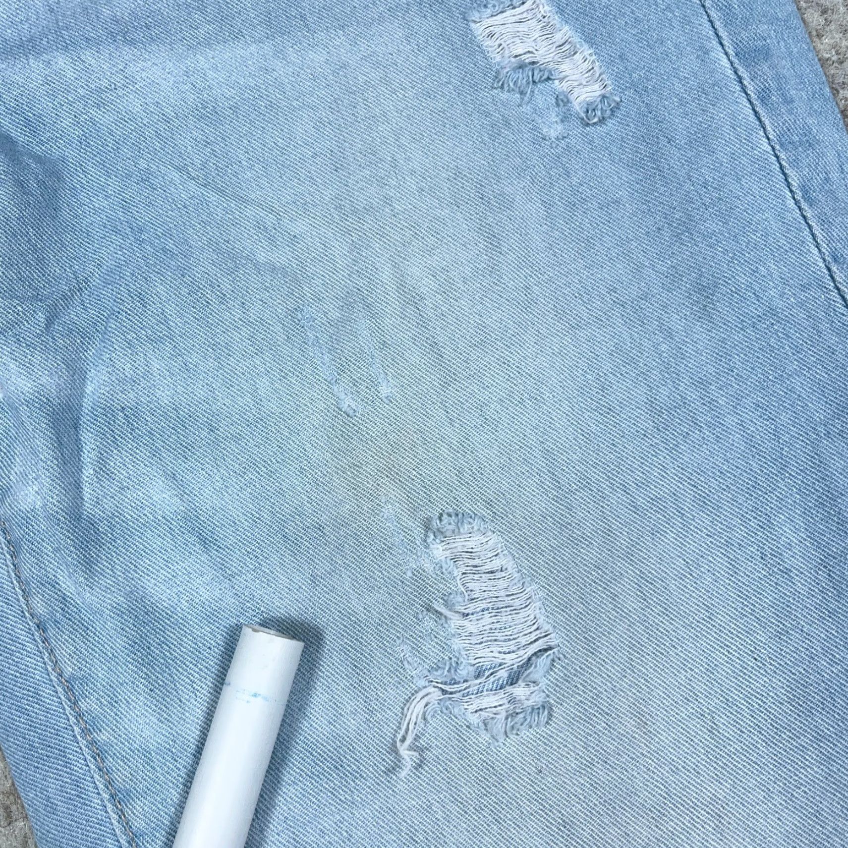 American Eagle Outfitters VINTAGE American Eagle Outfitters Jeans Women 6 Boyfriend Light Wash BLUE 31in 5-Pocket Denim Regular Stretch Zipper Button Logo N/A Size 28" / US 6 / IT 42 - 6 Thumbnail