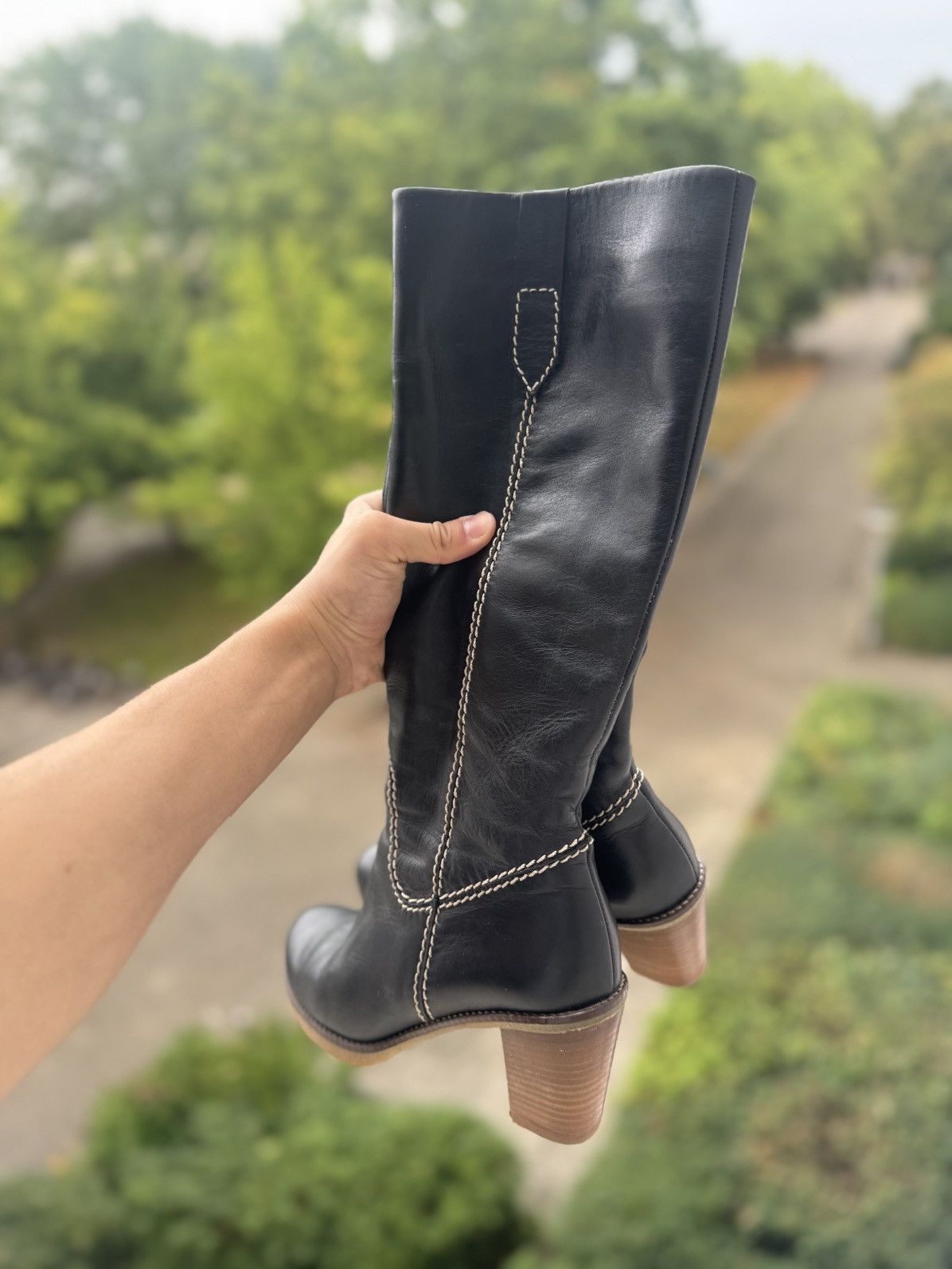 Other Vintage Cowboy Black Boots Avantgarde Size US 9 / IT 39 - 6 Thumbnail