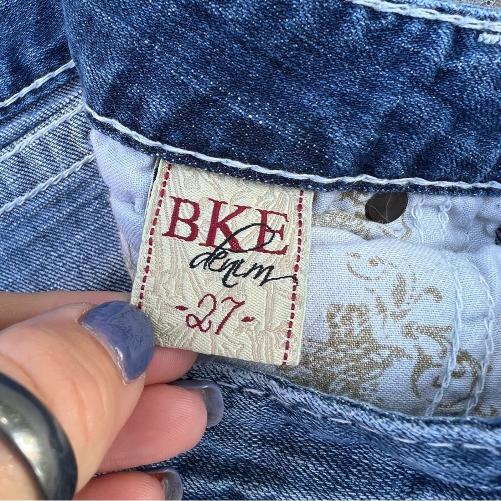BKE BKE Sabrina stretch capri jeans size 27 Size 27" / US 4 / IT 40 - 4 Thumbnail