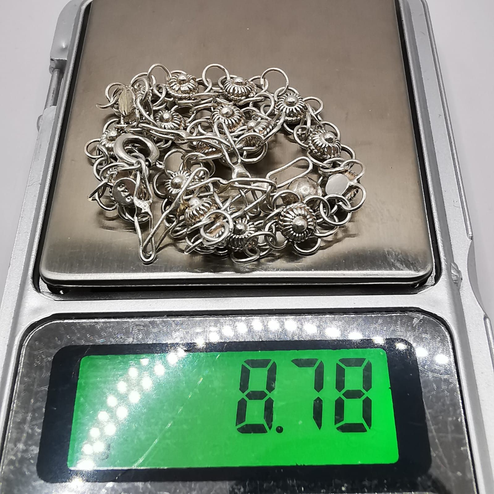 Jewelry × Sterling Silver × Vintage Vintage Bracelet Jewelry, 925 Sterling Silver,Handmade 8,78g Size ONE SIZE - 5 Thumbnail