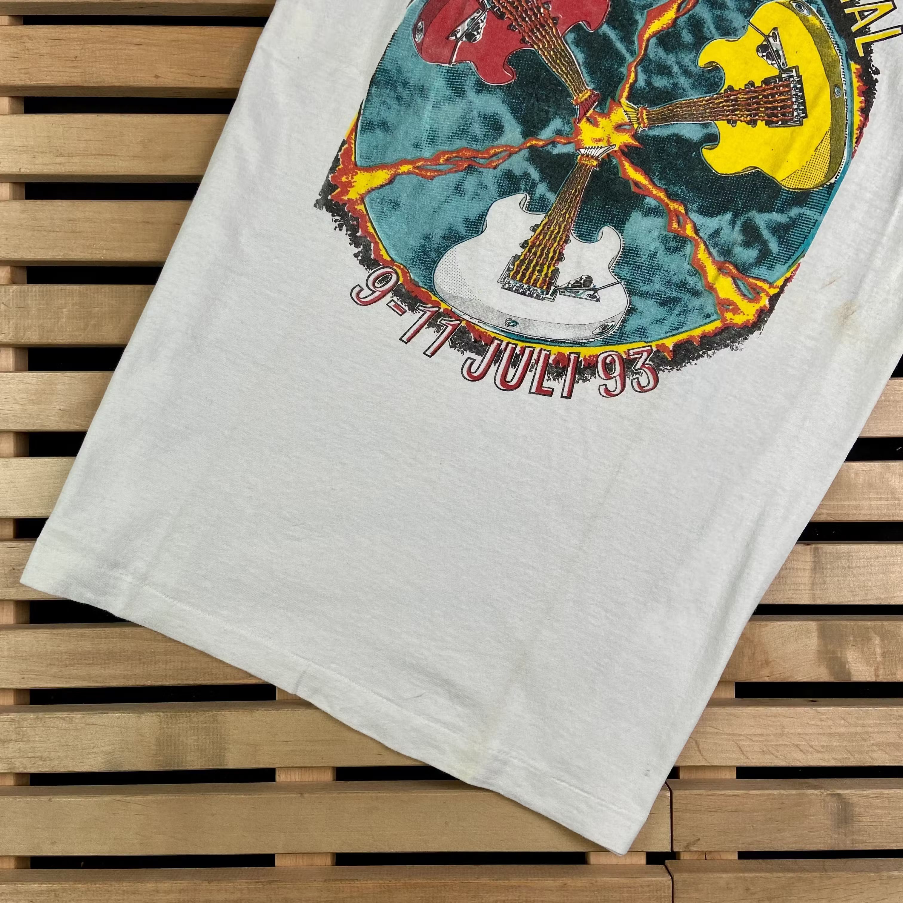 Band Tees × Vintage Mens Vintage T Shirt Out The Green Festival 1993 Size XXL Size US XXL / EU 58 / 5 - 3 Thumbnail