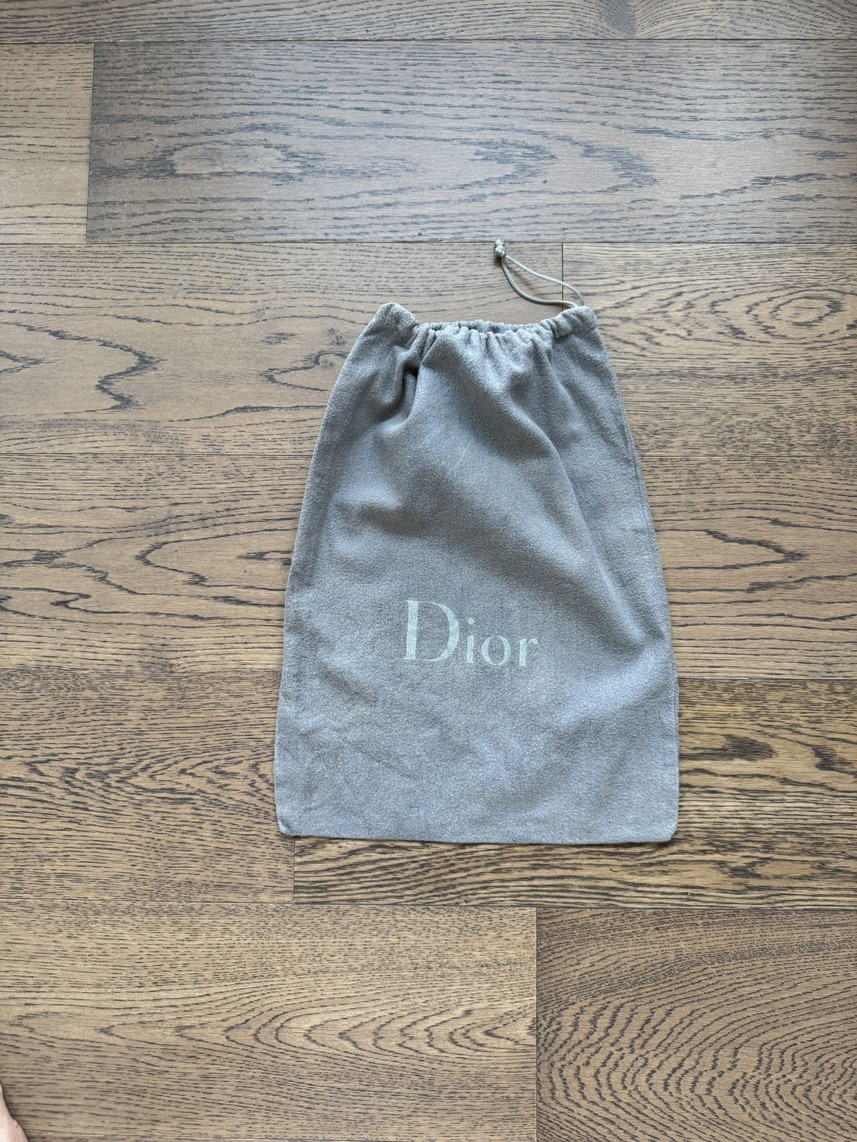 Dior Dior Homme Hedi Slimane Era Grey Fabric Logo Dust Bag Size ONE SIZE - 2 Thumbnail