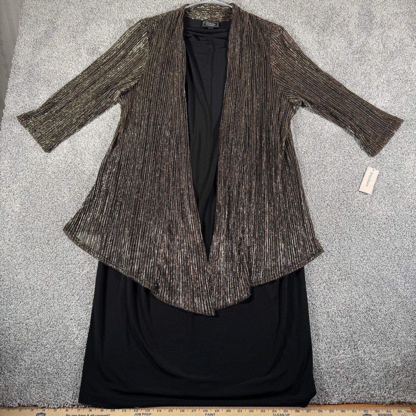 Other Dressbarn Dress Plus Size 16W Evening Wear Vintage 90s Y2K Size XXL / US 16-18 / IT 52-54 - 1 Thumbnail
