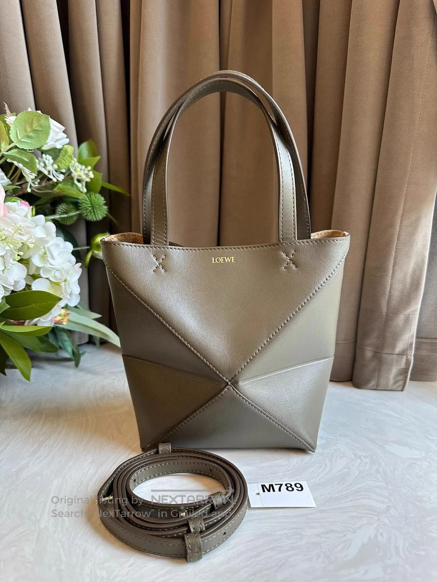 Loewe LOEWE mini tote deep olive green like new/ Size ONE SIZE - 3 Thumbnail