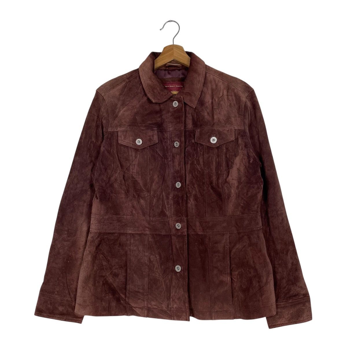 Eddie Bauer Edfie Bauer Seattle Suede Women Jacket Size L / US 10 / IT 46 - 1 Thumbnail