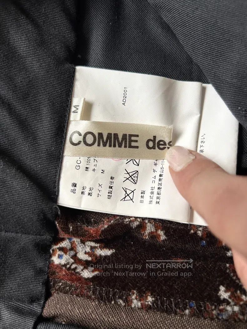 Comme des Garcons Comme des Garcons size M Floral Ankle Pants Size 23" - 8 Thumbnail