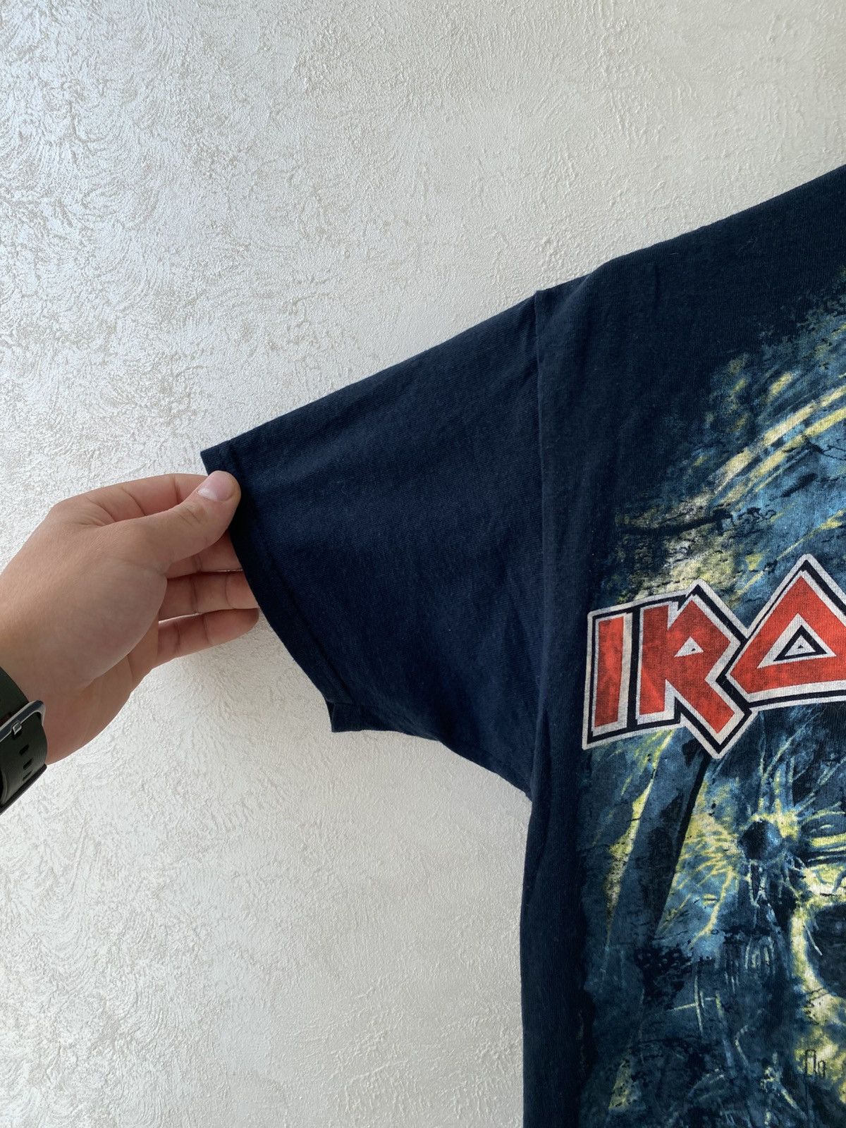 Vintage Vintage Iron Maiden Aces High Band Graphic Print T Shirt M Size US M / EU 48-50 / 2 - 11 Thumbnail