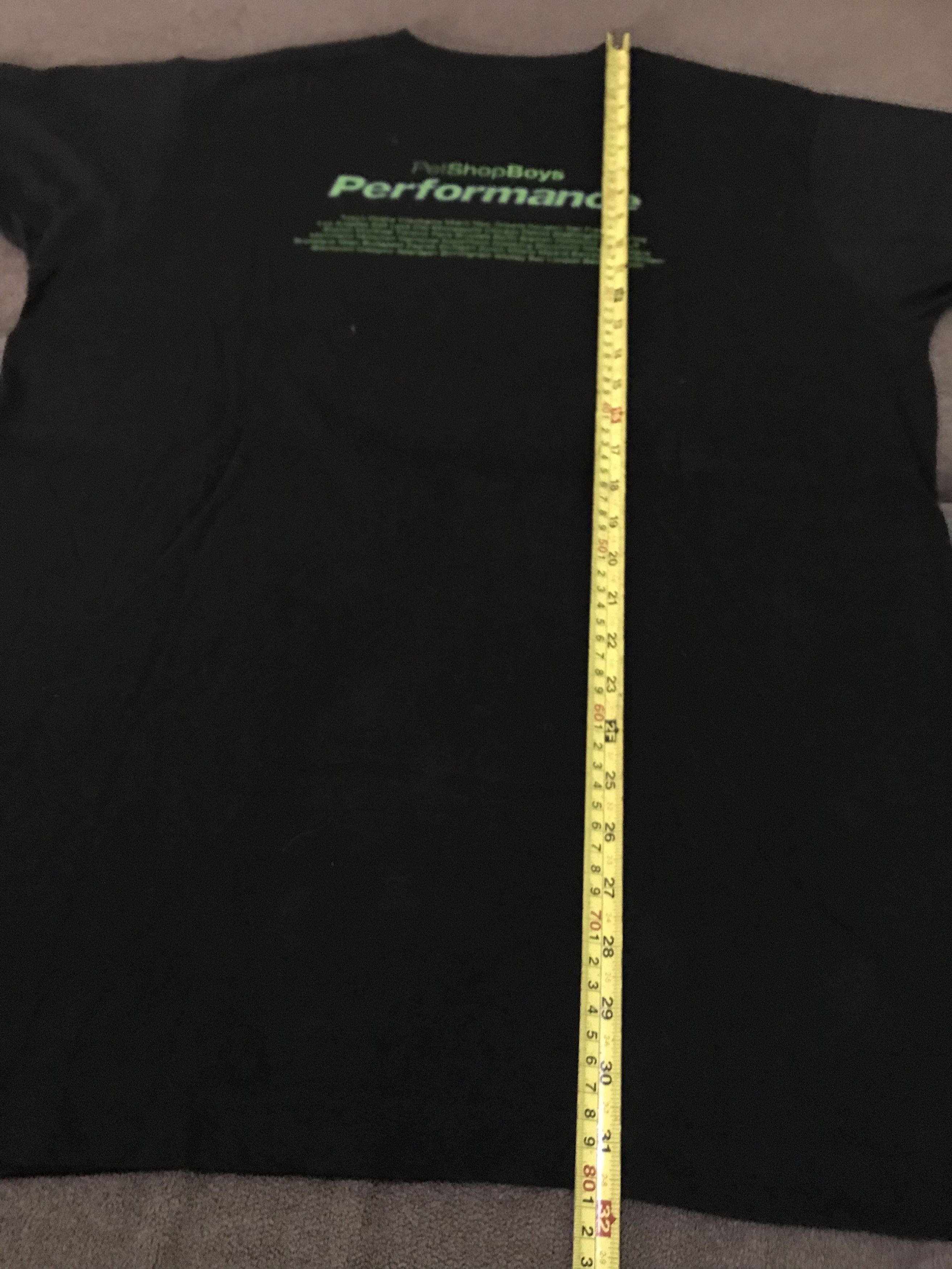 Vintage Vintage Pet Shop Boys Performance Tour 1991 Shirt PSB Size US XL / EU 56 / 4 - 11 Thumbnail