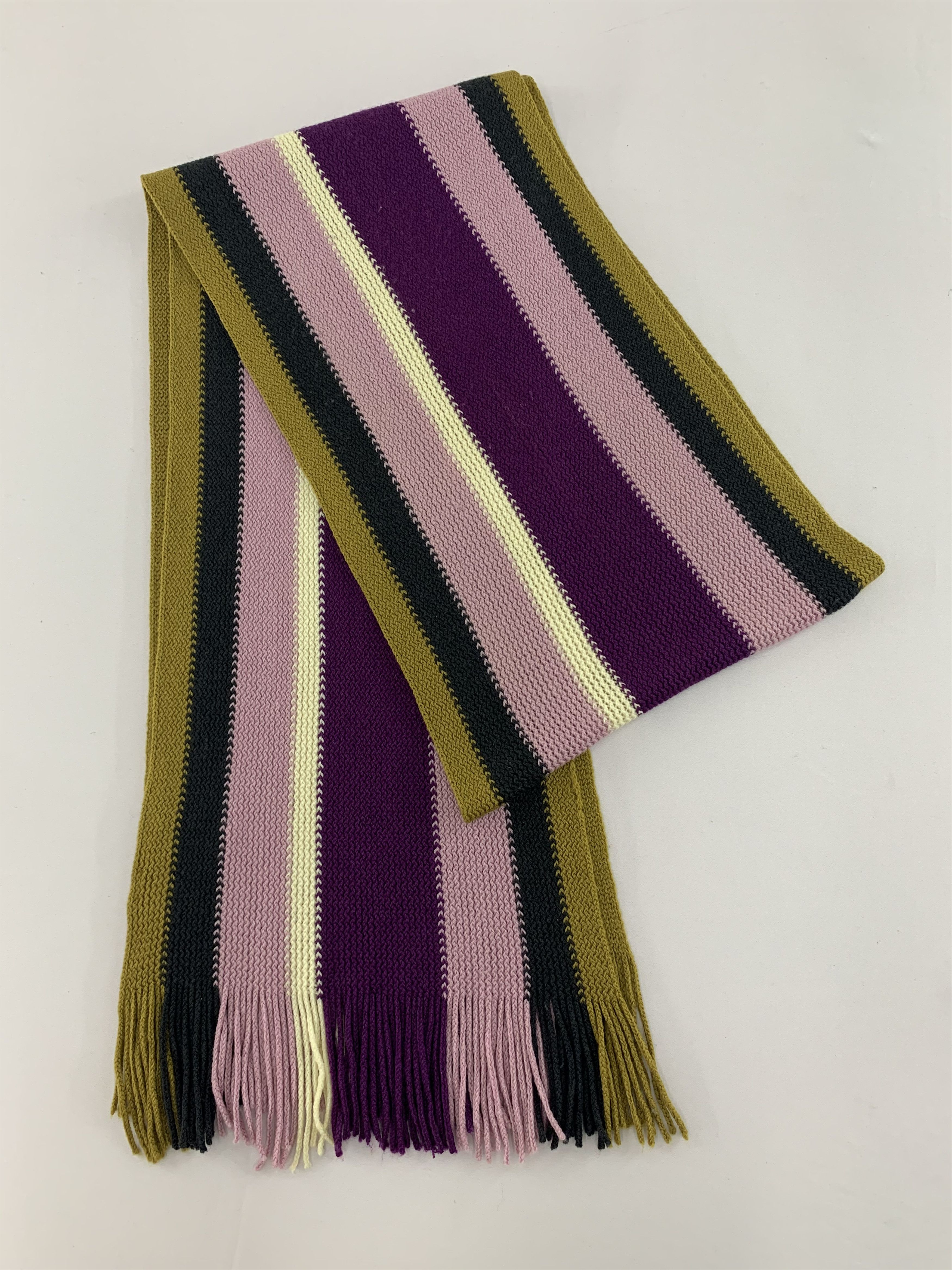 Ermenegildo Zegna Zegna Scarf Wool Muffler Neck Wrap BL4370 Size ONE SIZE - 2 Thumbnail