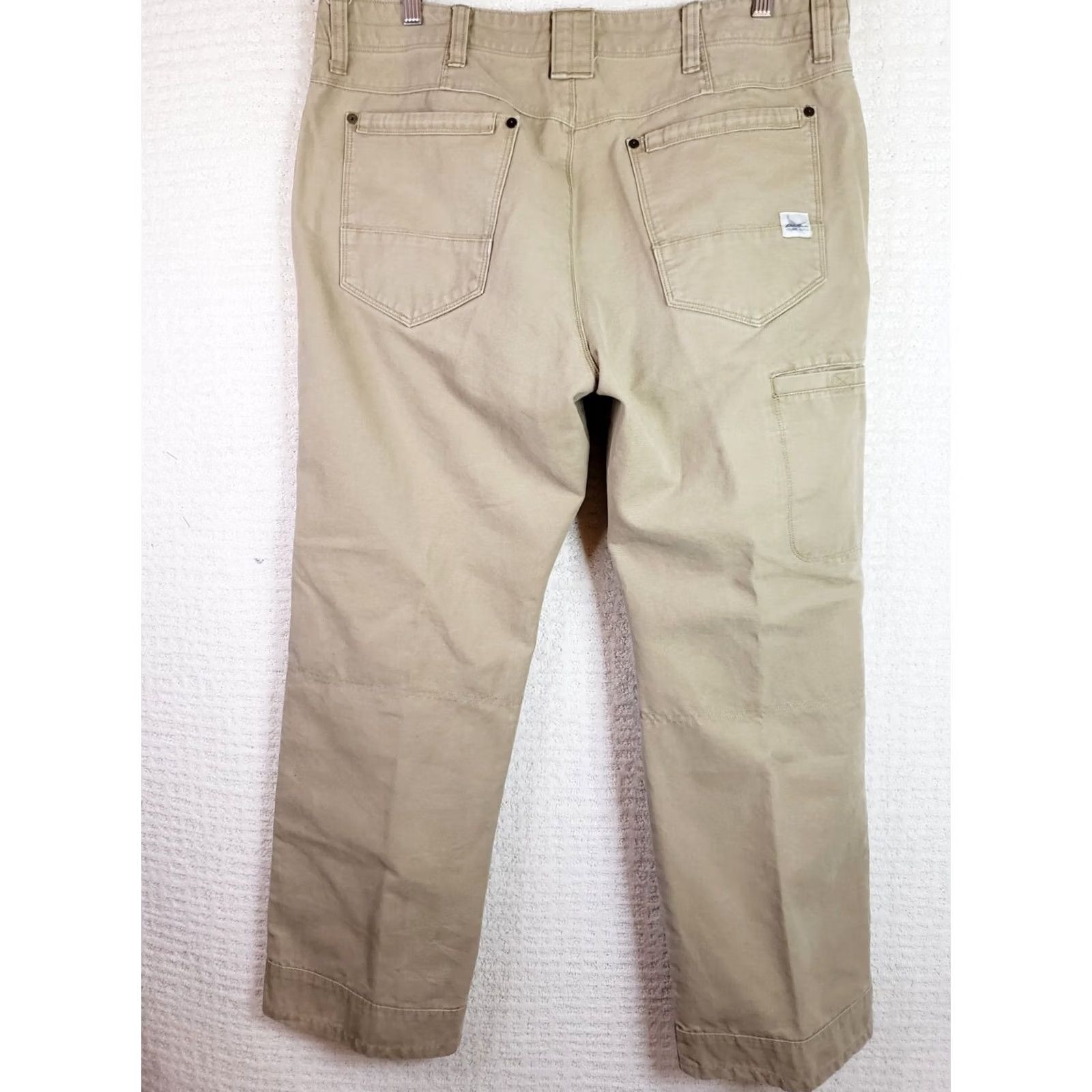 Eddie Bauer VINTAGE Eddie Bauer Pants Canvas Saddle 38x30 Relaxed Straight Utility Workwear Men Mens Size US 38 / EU 54 - 7 Thumbnail