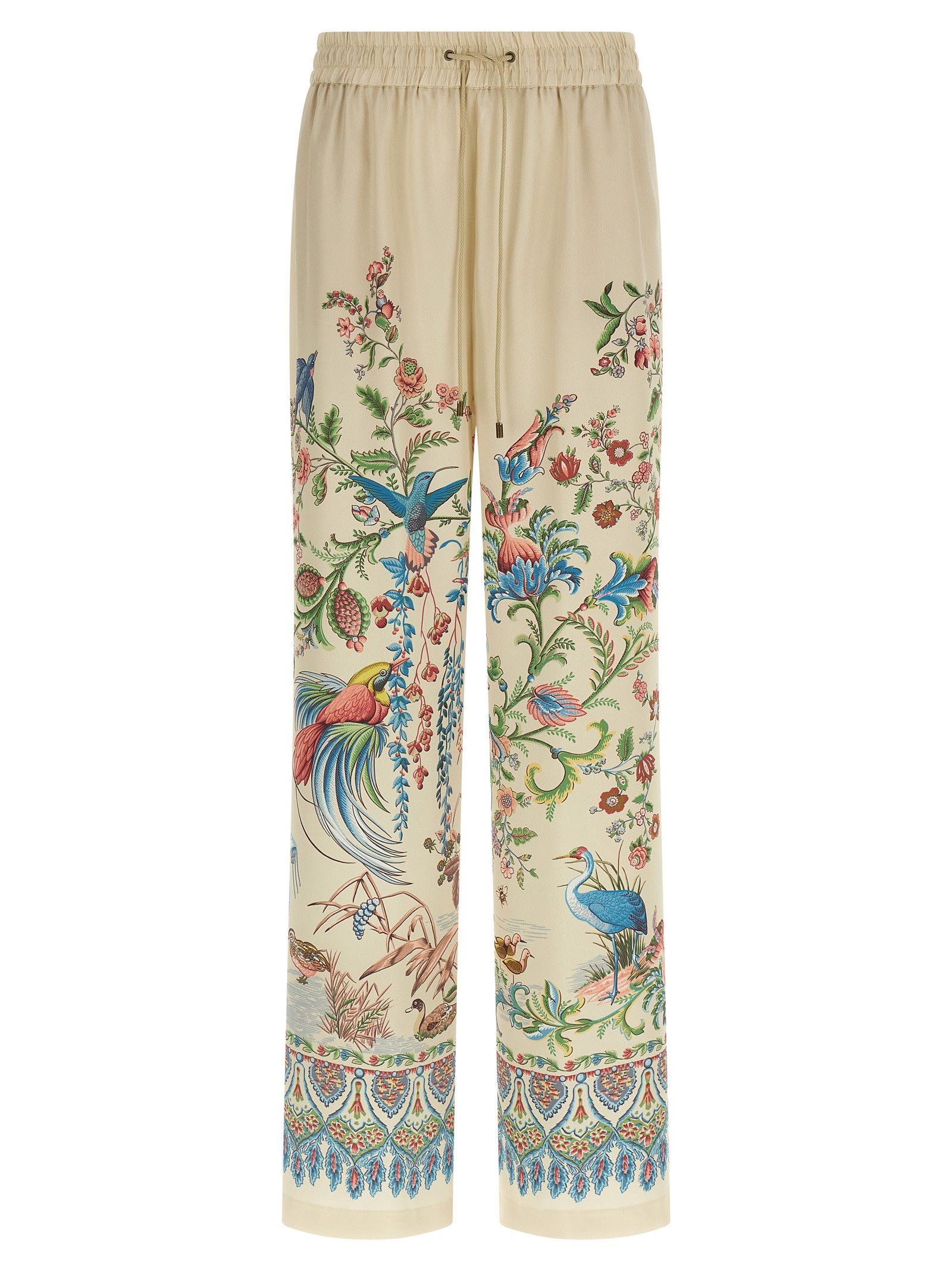 Etro Flora and fauna printed trousers Size 30" / US 8 / IT 44 - 1 Thumbnail