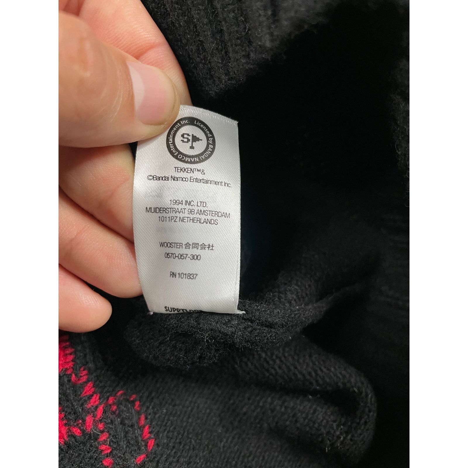 Supreme Supreme Yohji TEKKEN Sweater Black Medium New Size US M / EU 48-50 / 2 - 5 Thumbnail