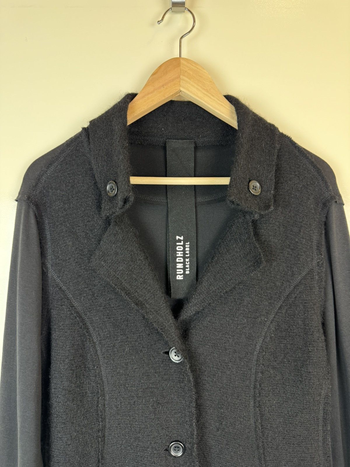 Rundholz Rundholz black lable boiled virgin wool tulip coat trench Size L / US 10 / IT 46 - 6 Thumbnail