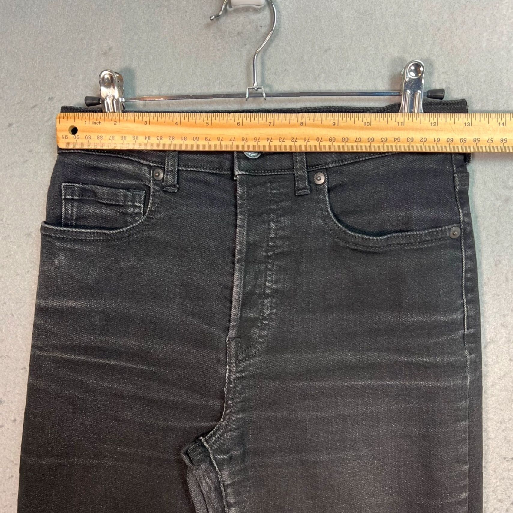 Everlane Everlane Skinny Jeans Womens Size 28 Black Cotton Blend Denim Stretch 5-Pocket Regular Size 28" / US 6 / IT 42 - 5 Thumbnail