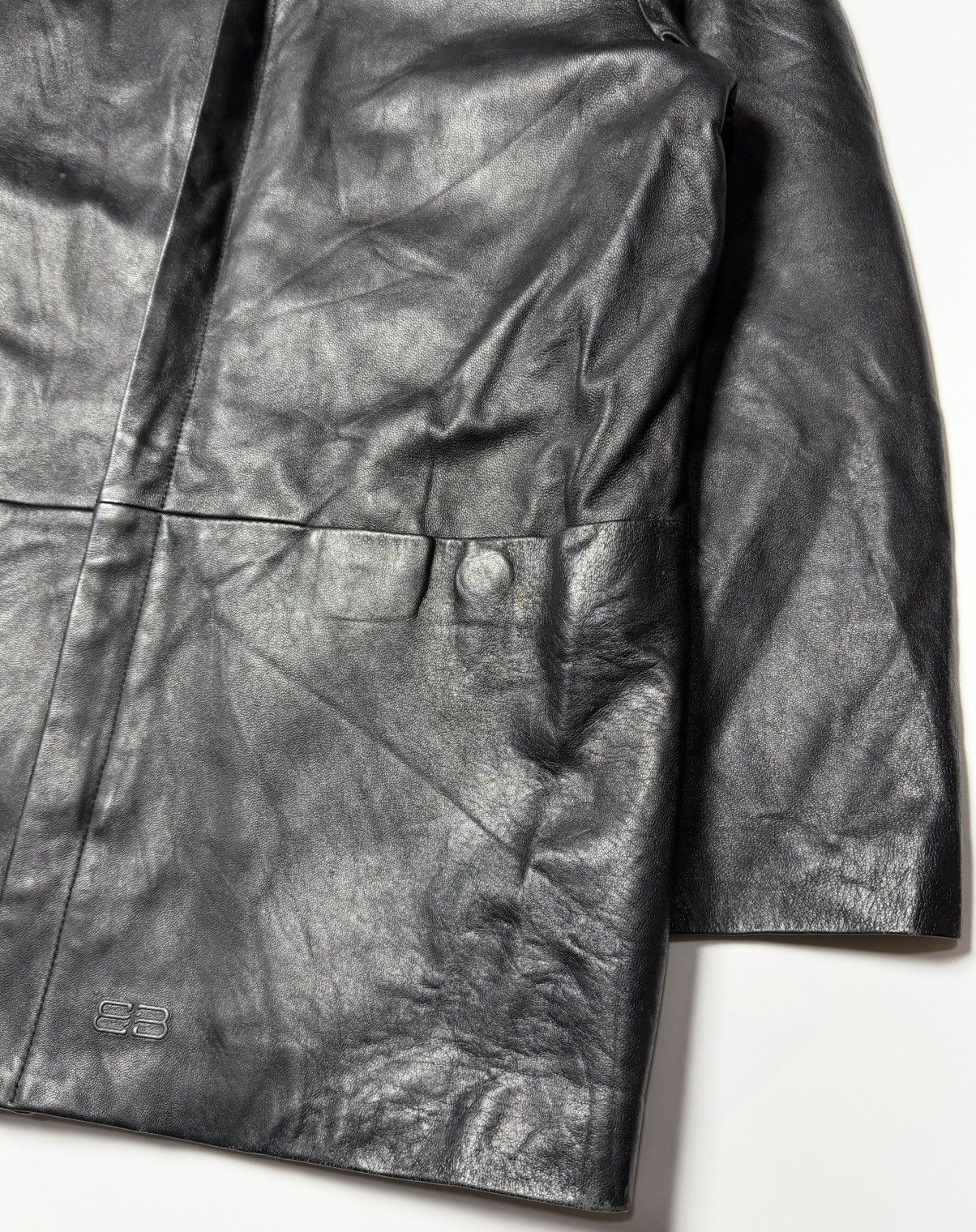 Balenciaga Balenciaga - Nicholas Ghesquière Zip-up leather jacket Size US L / EU 52-54 / 3 - 5 Thumbnail